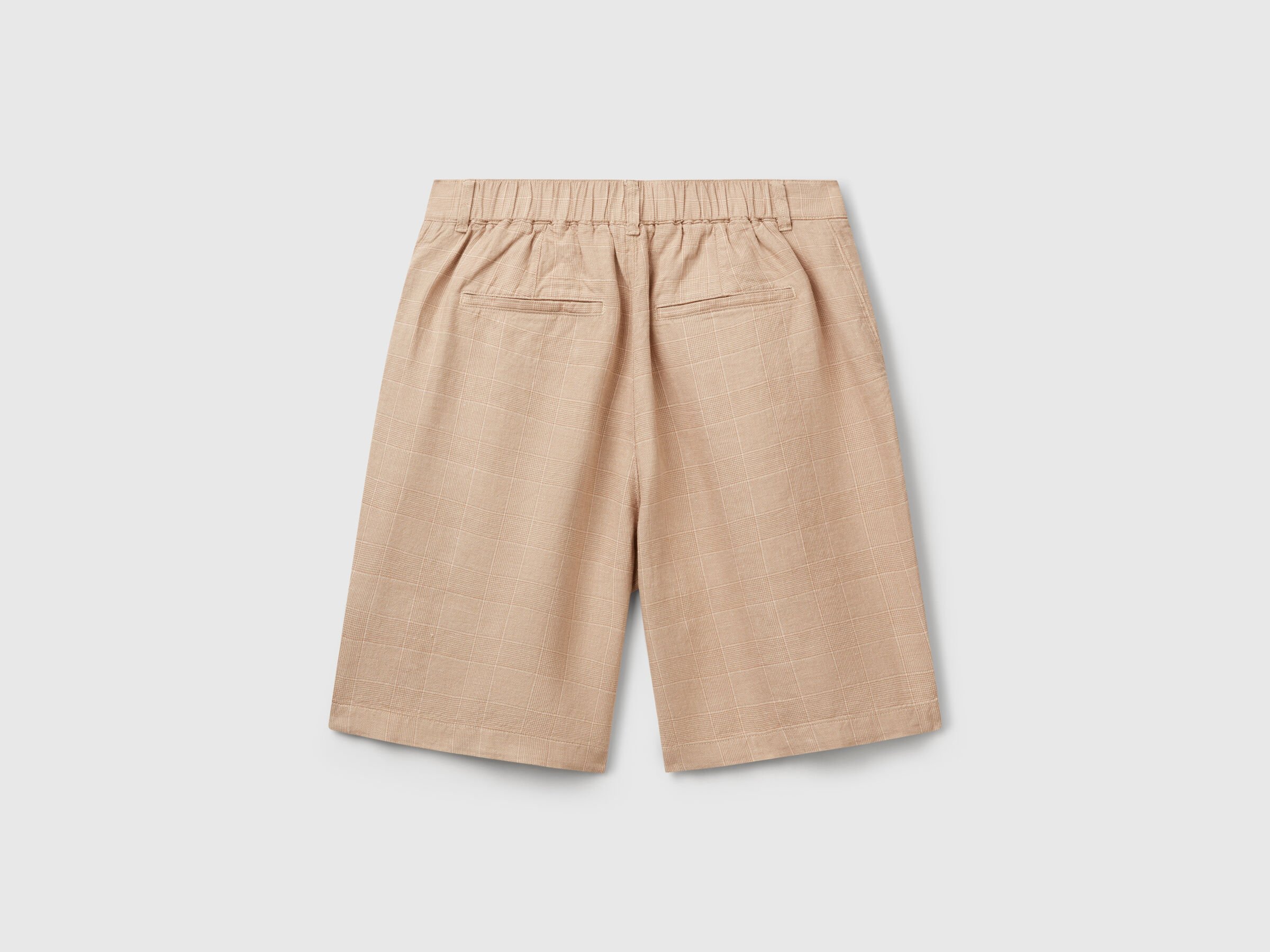 Short rayé en lin mélangé – Image 4