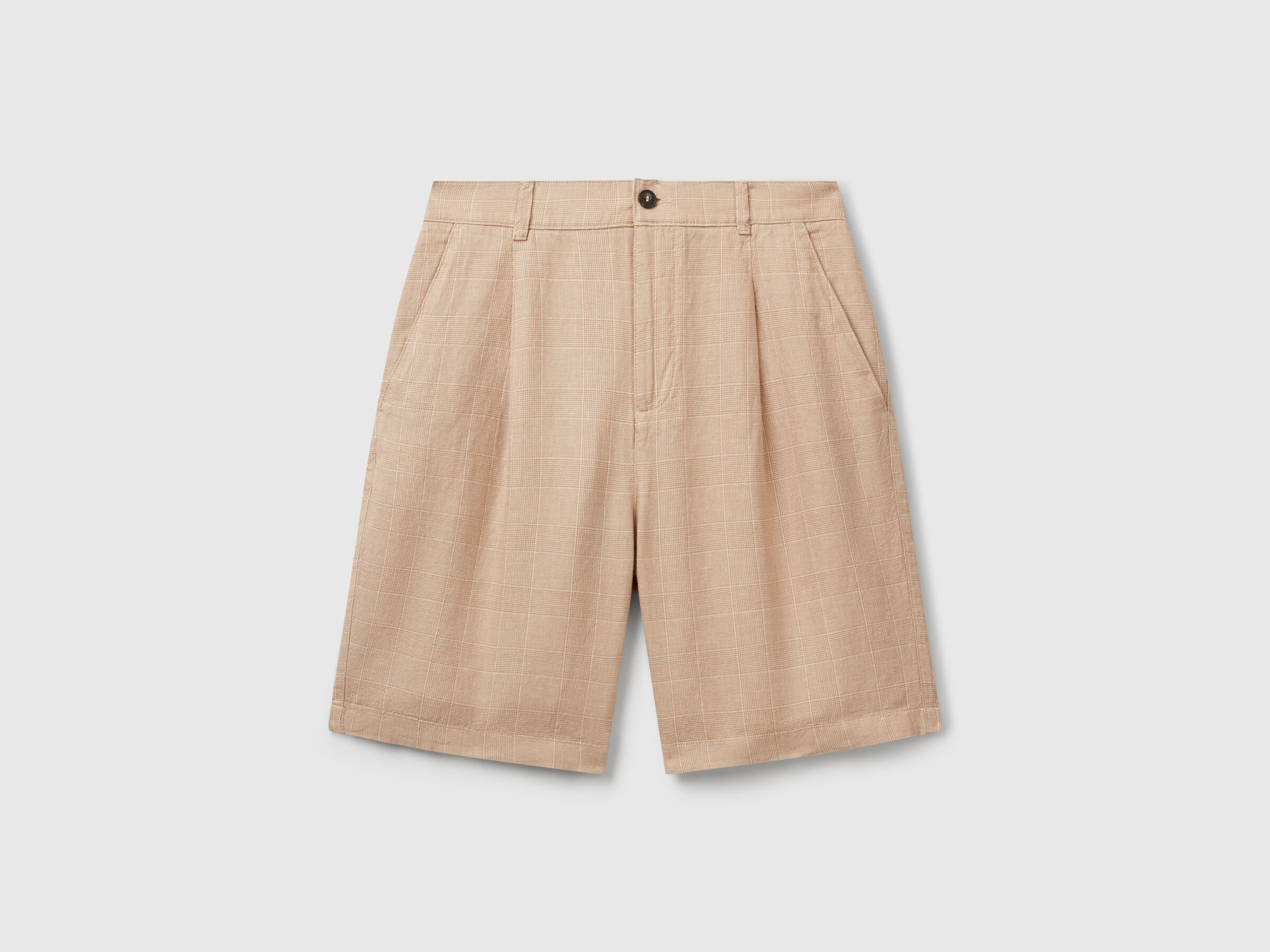 Short rayé en lin mélangé – Image 3