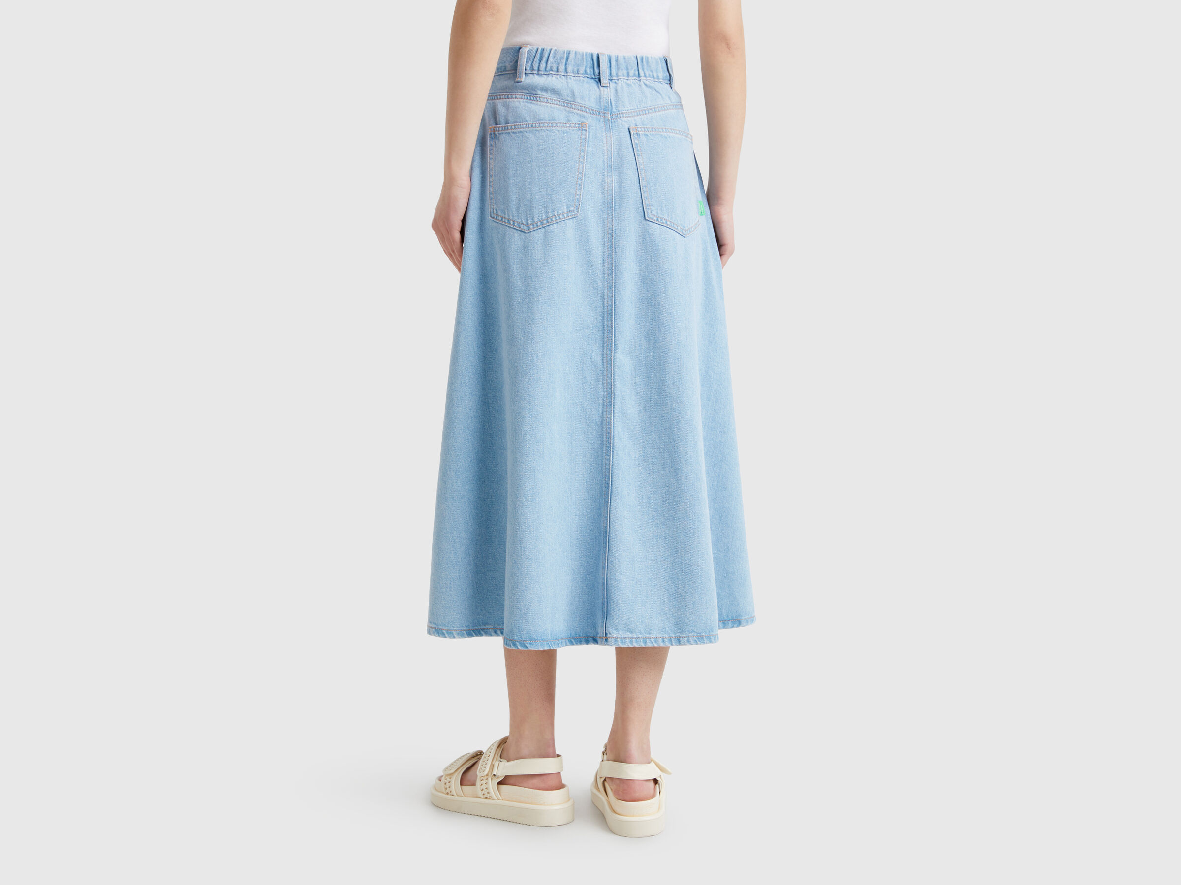 Jupe évasée en jean – Image 2