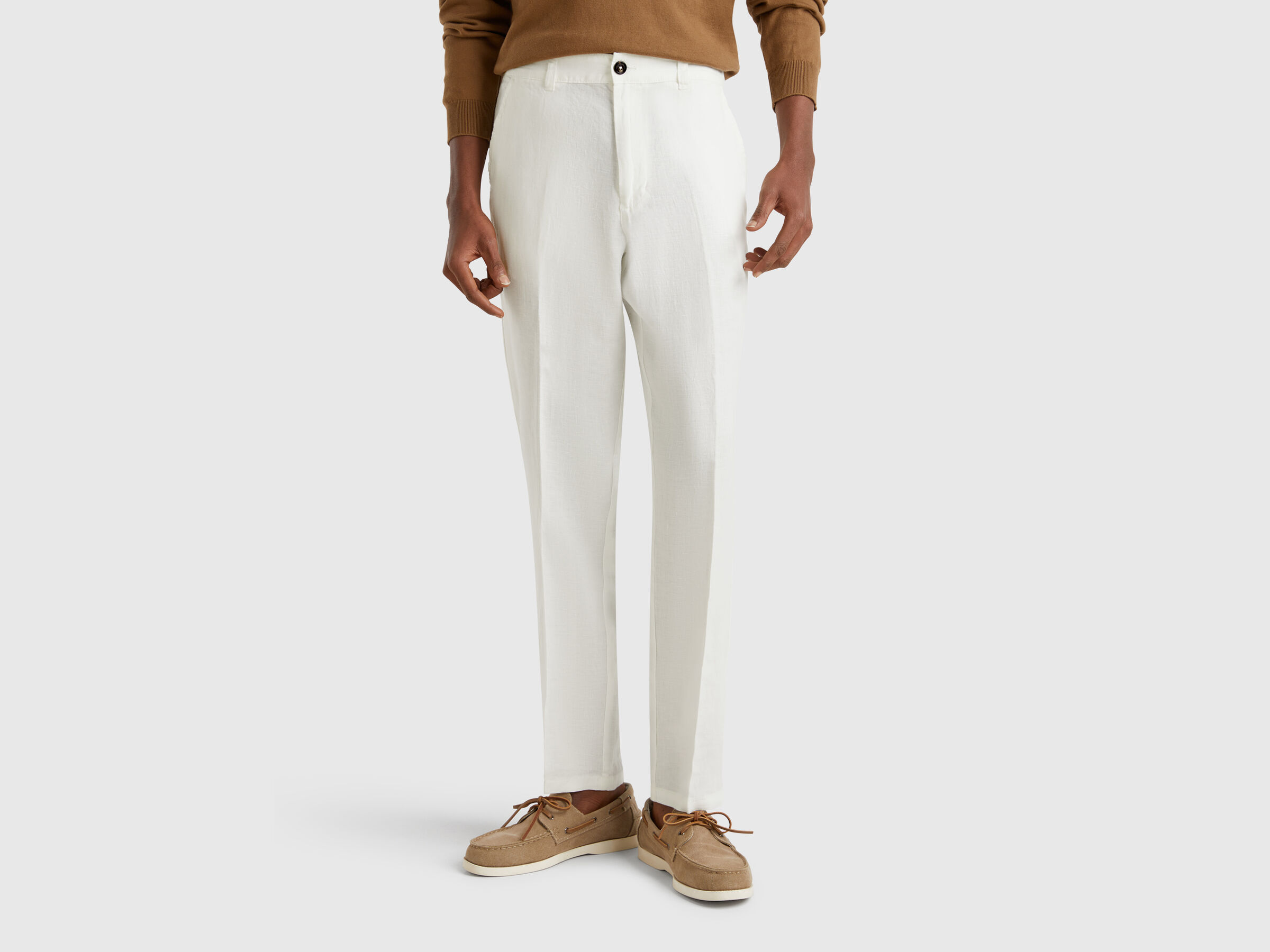 Chino en pur lin Chino en pur lin