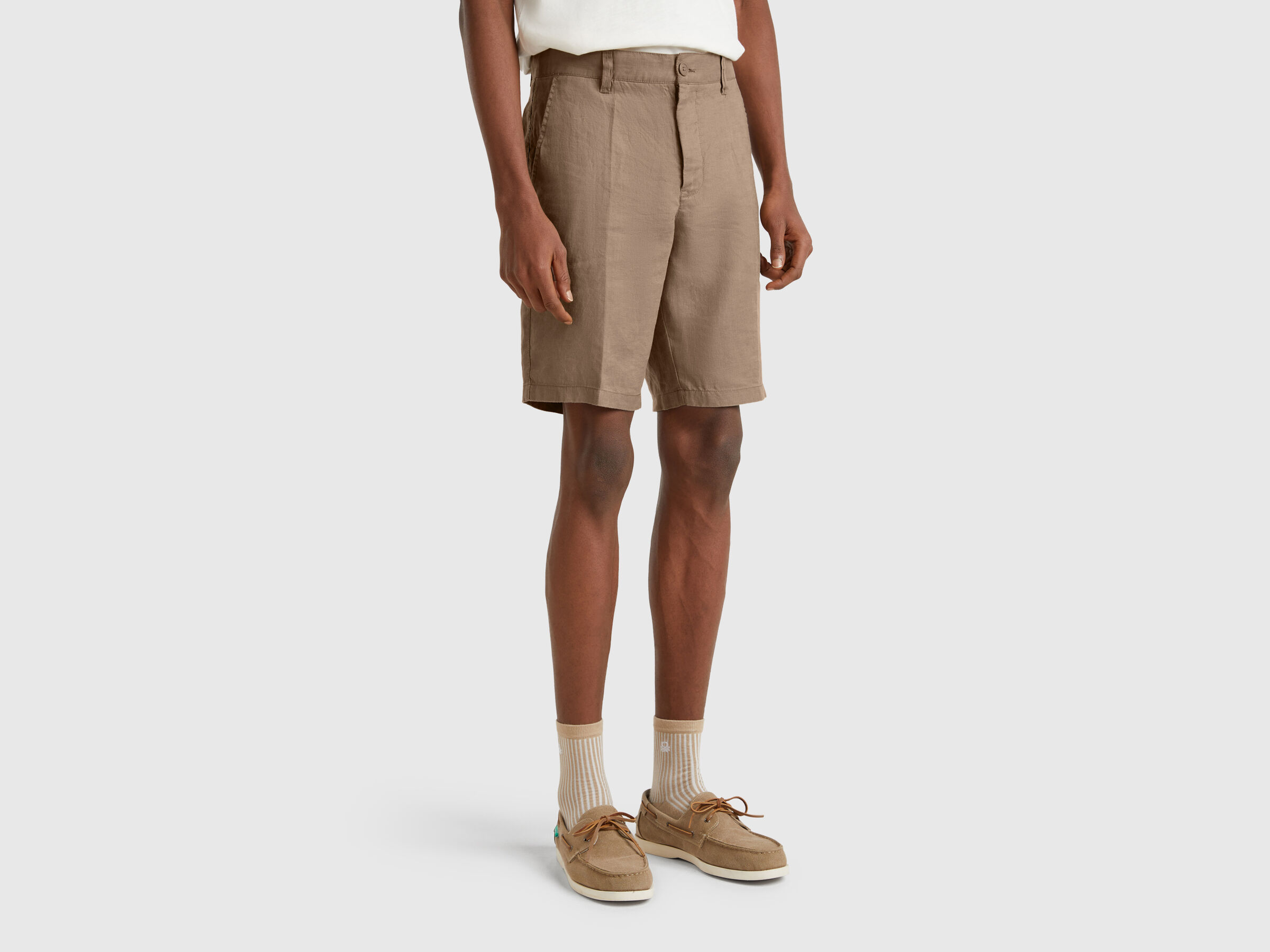 Bermuda en pur lin Bermuda en pur lin