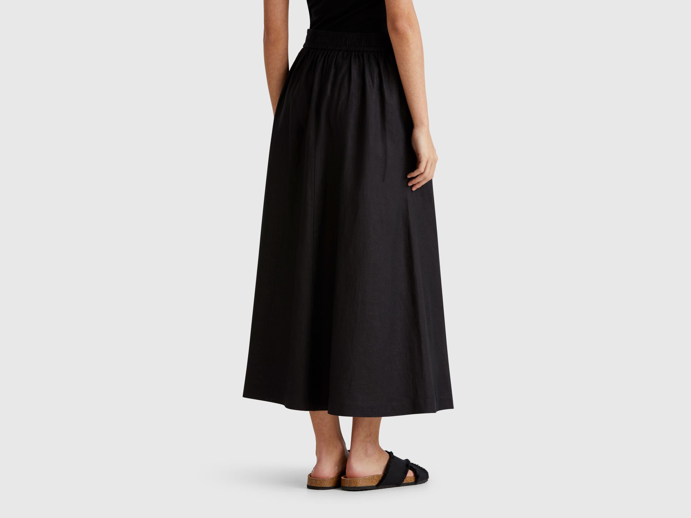 Jupe longue en pur lin – Image 2