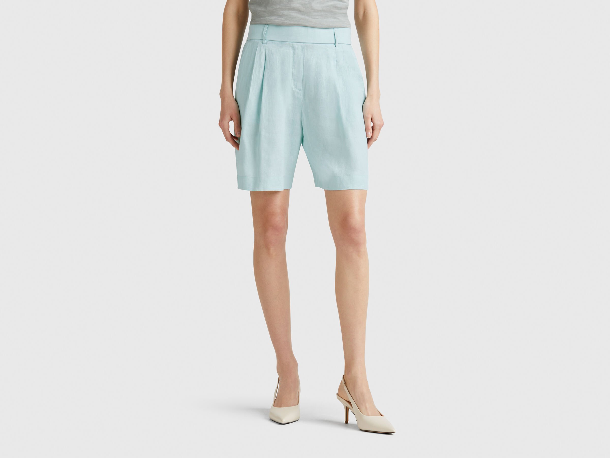 Bermuda 100% lin Bermuda 100% lin