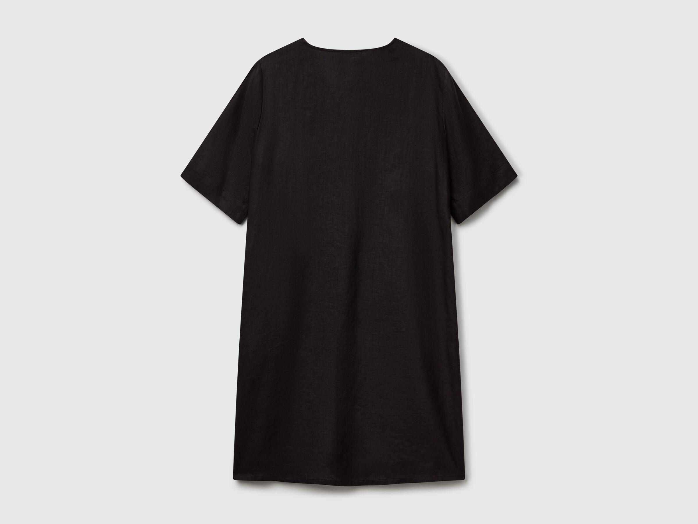 Robe à manches courtes en pur lin – Image 4