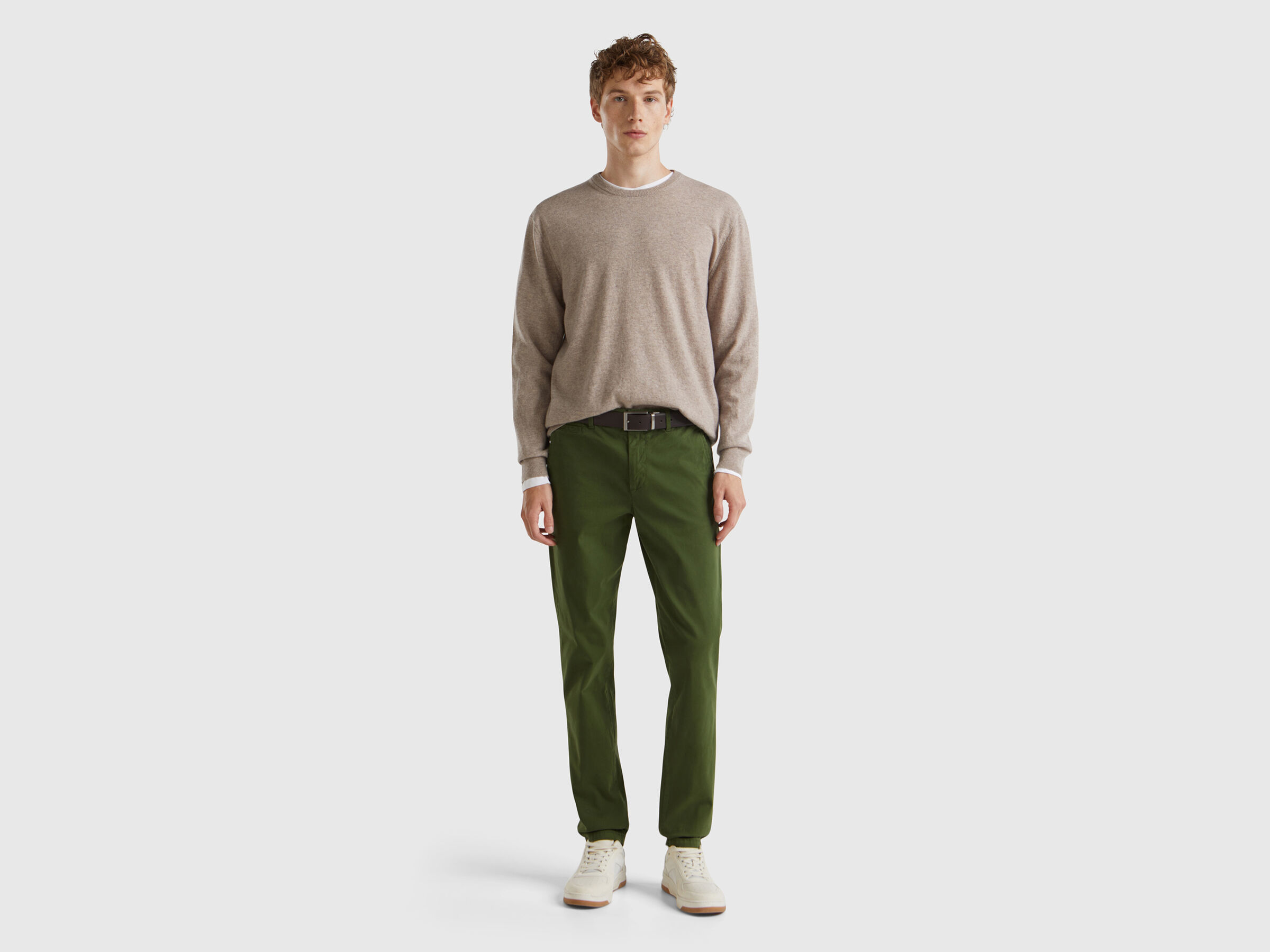 Chino slim vert olive – Image 5