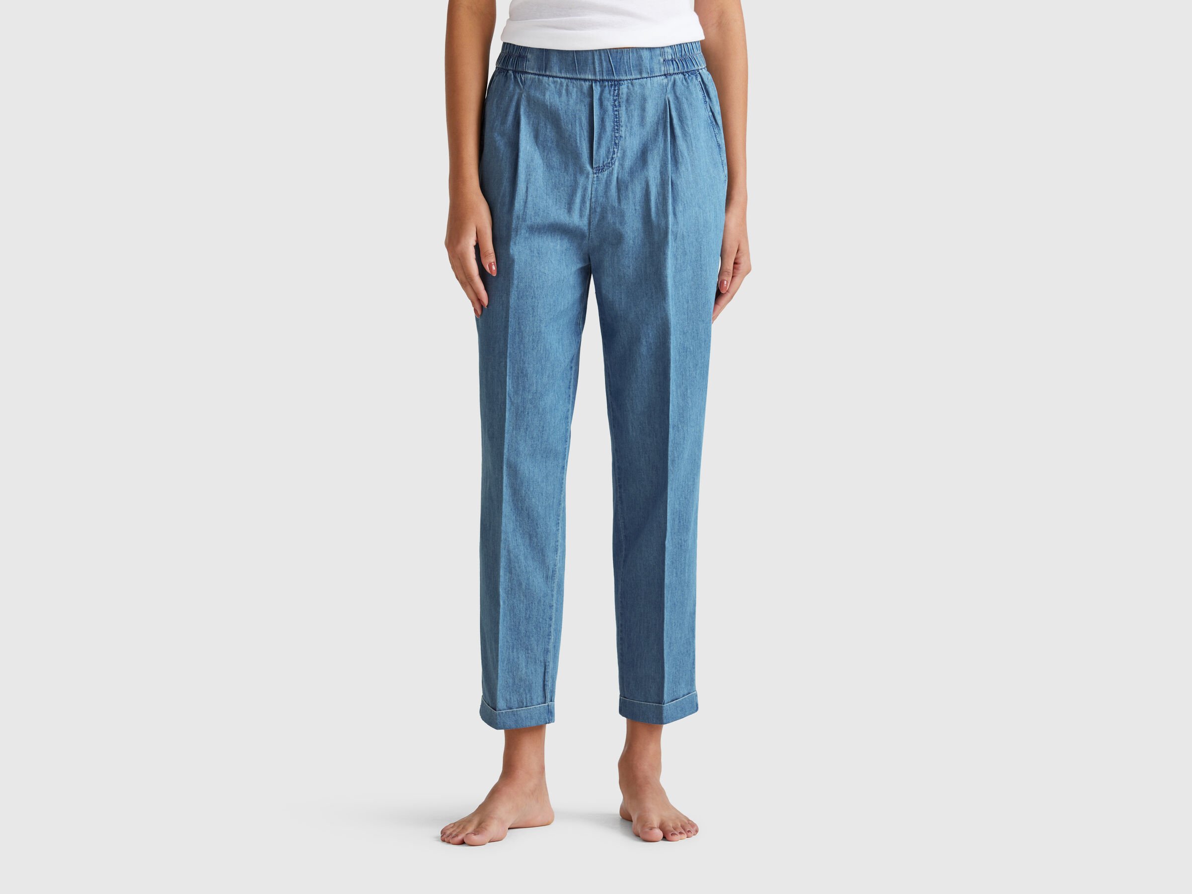 Pantalon en chambray Pantalon en chambray