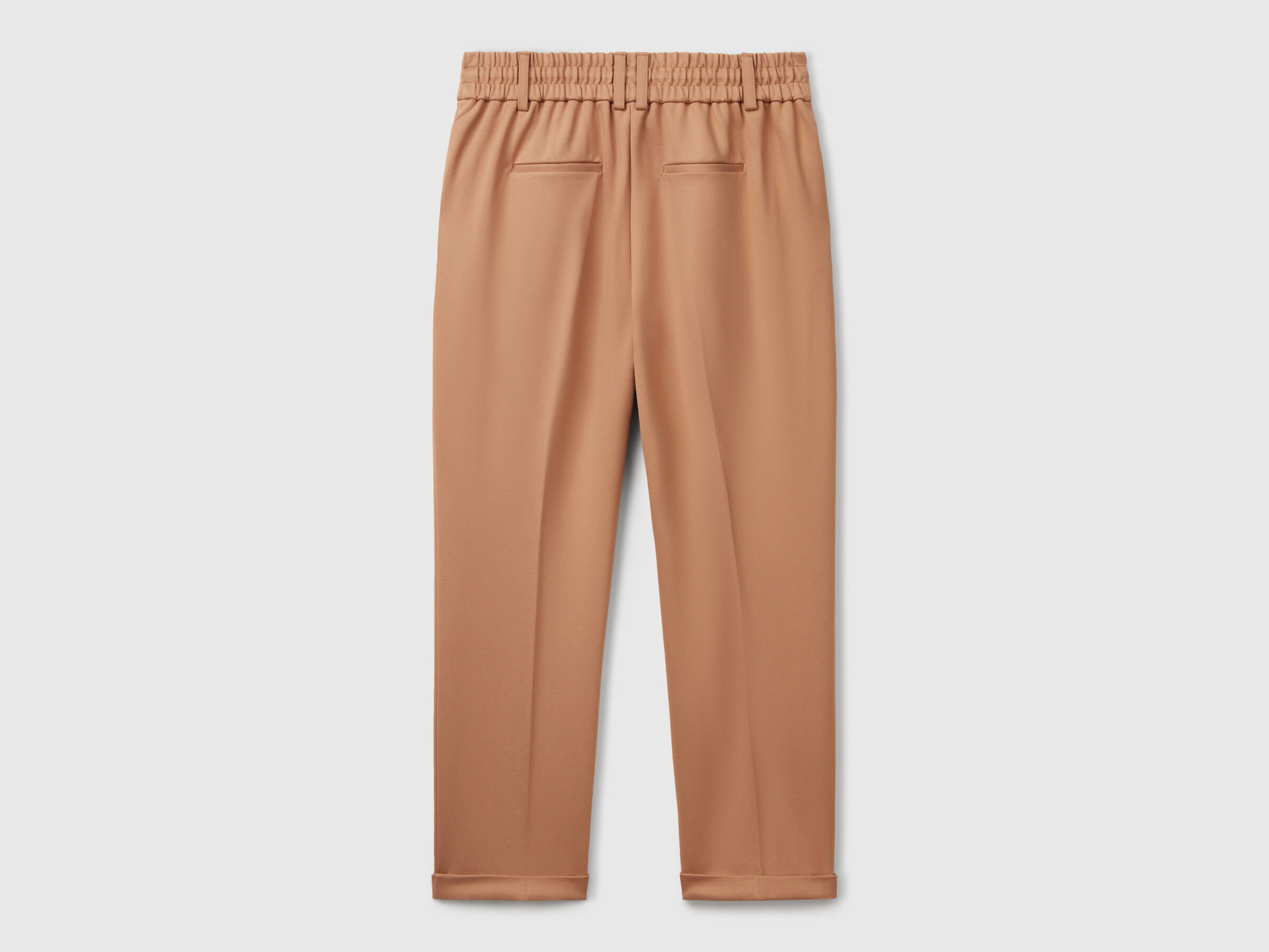 Pantalon uni à cordon de serrage – Image 4