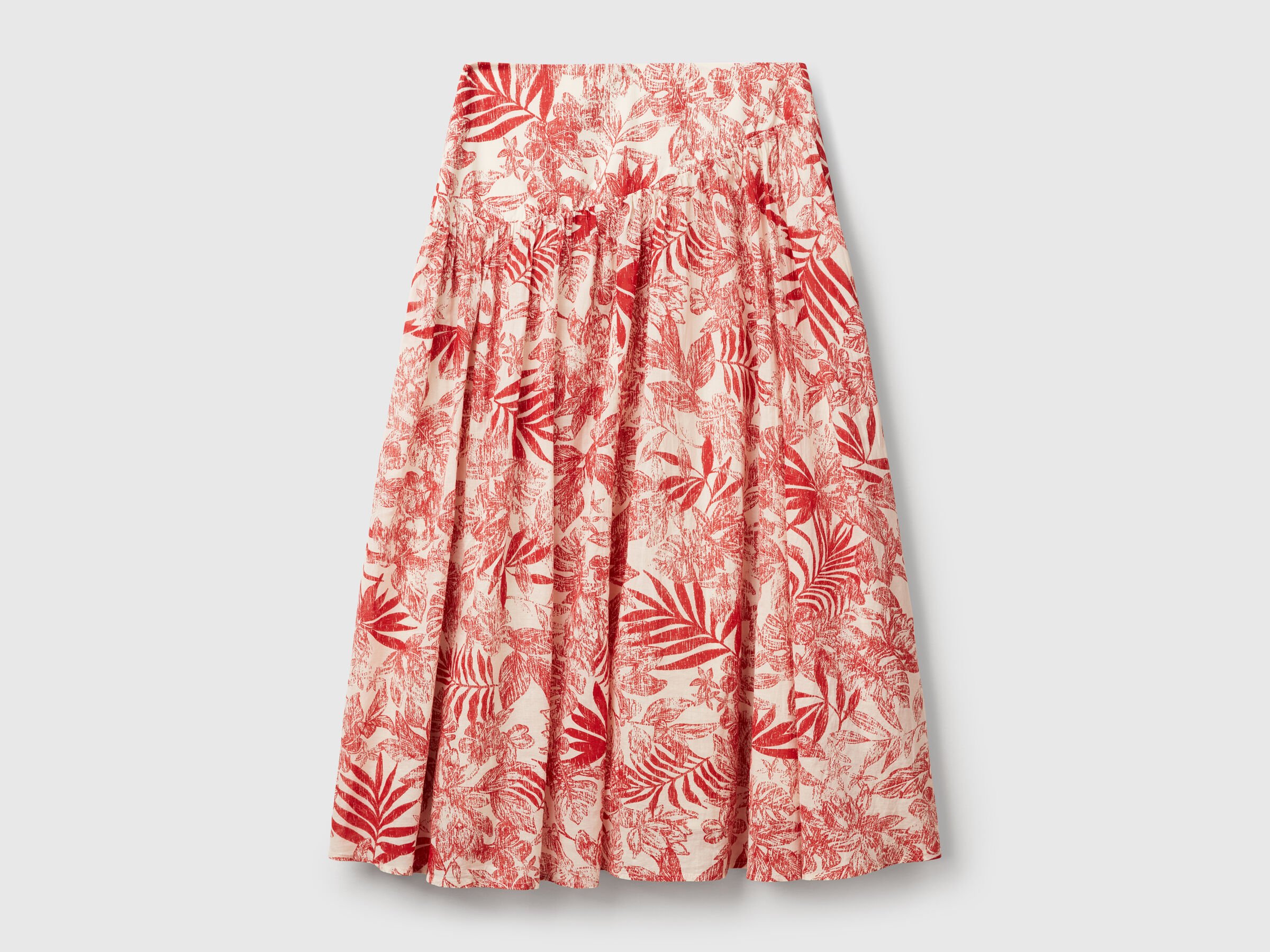 Jupe longue à imprimé tropical – Image 4