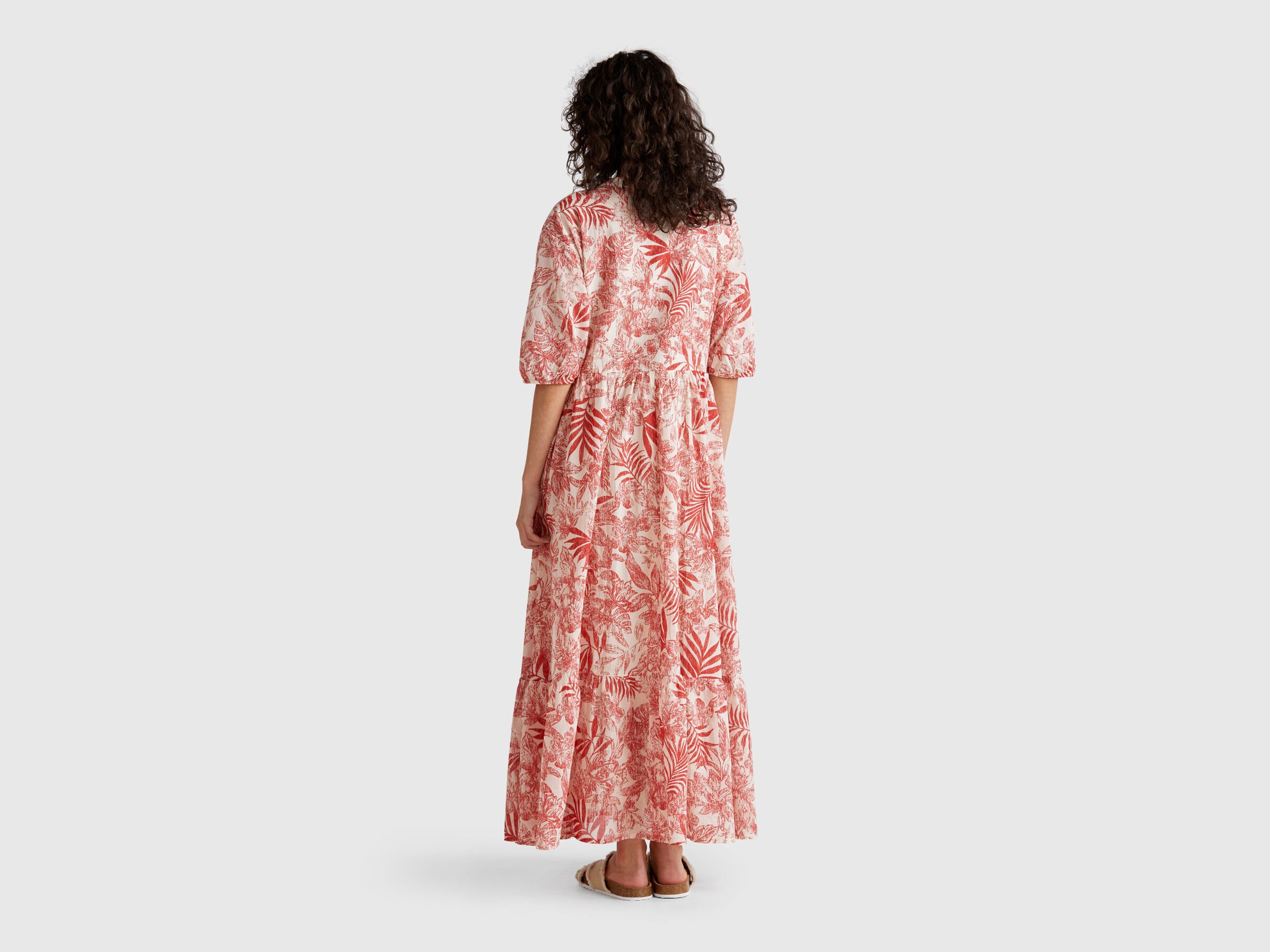 Robe à imprimé tropical – Image 2