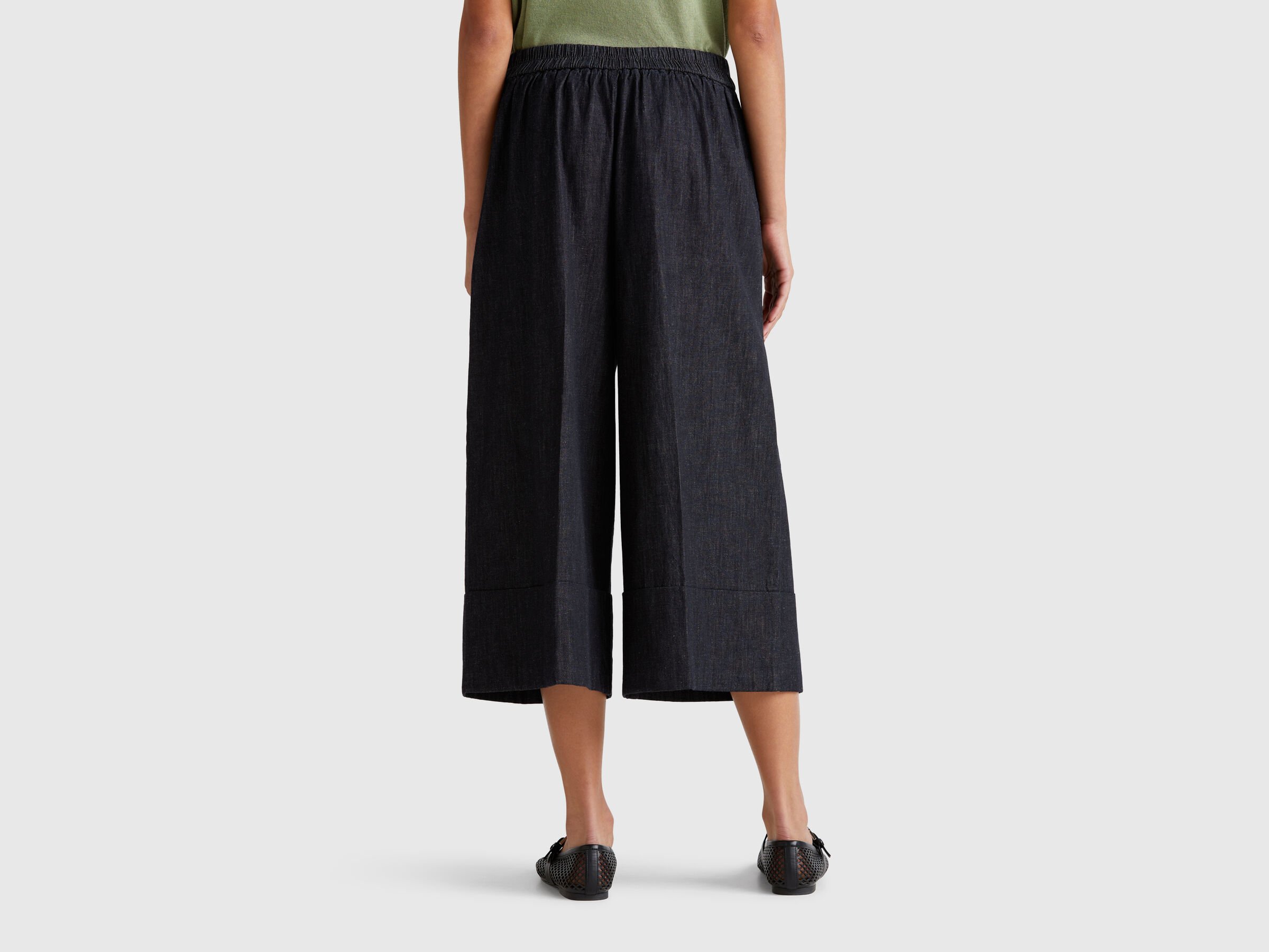 Jean large avec revers – Image 2