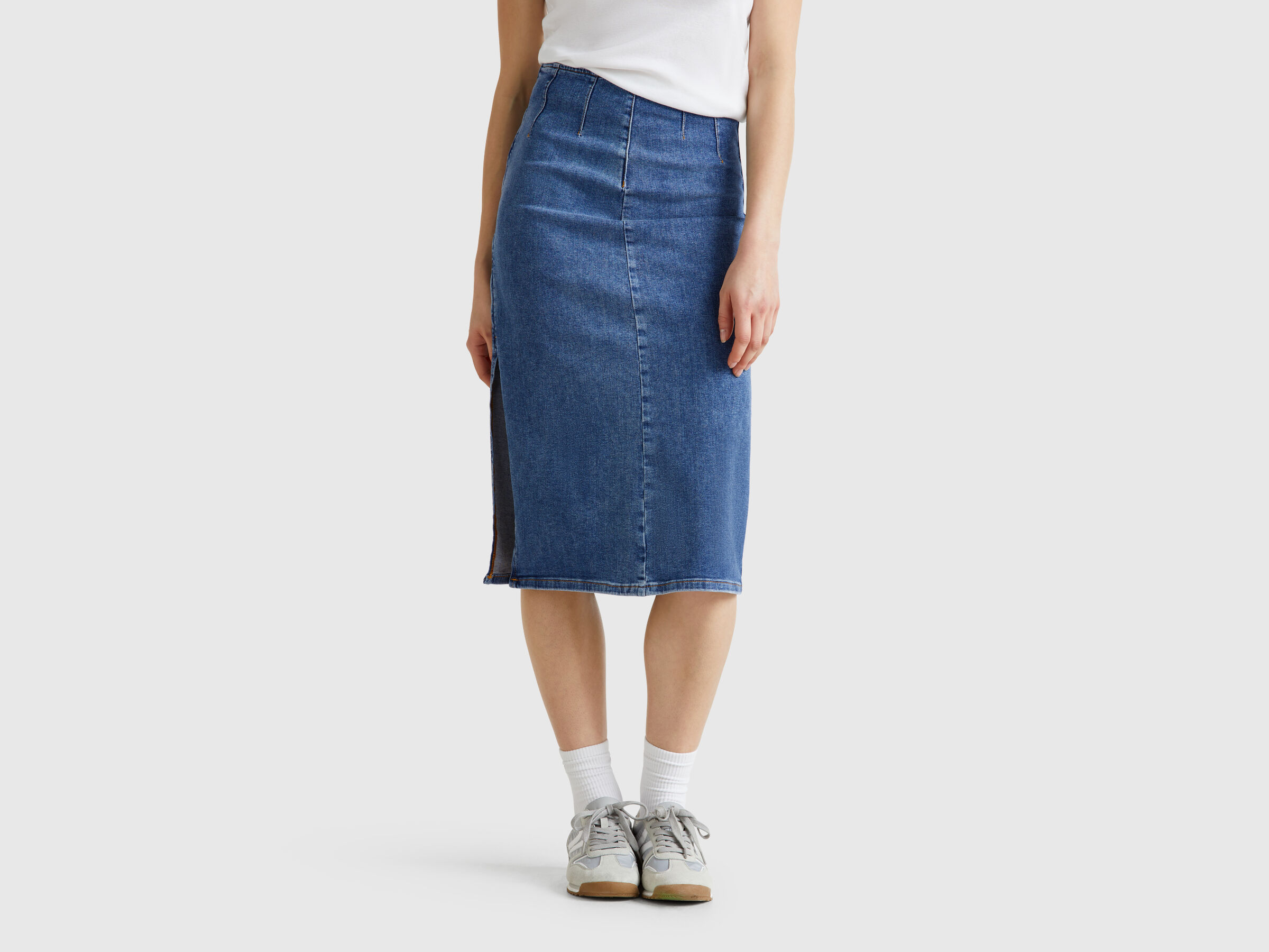 Jupe crayon en jean Jupe crayon en jean