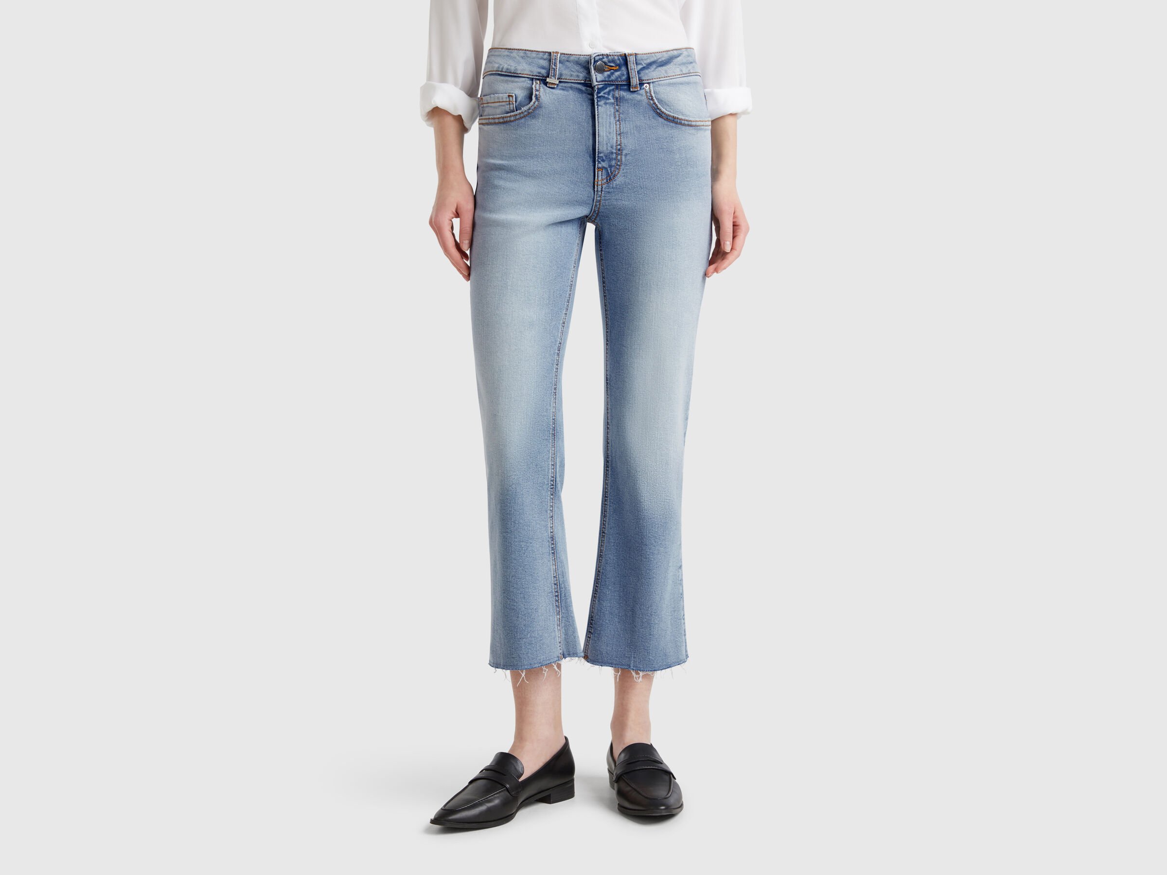 Jeans court en coton Jeans court en coton