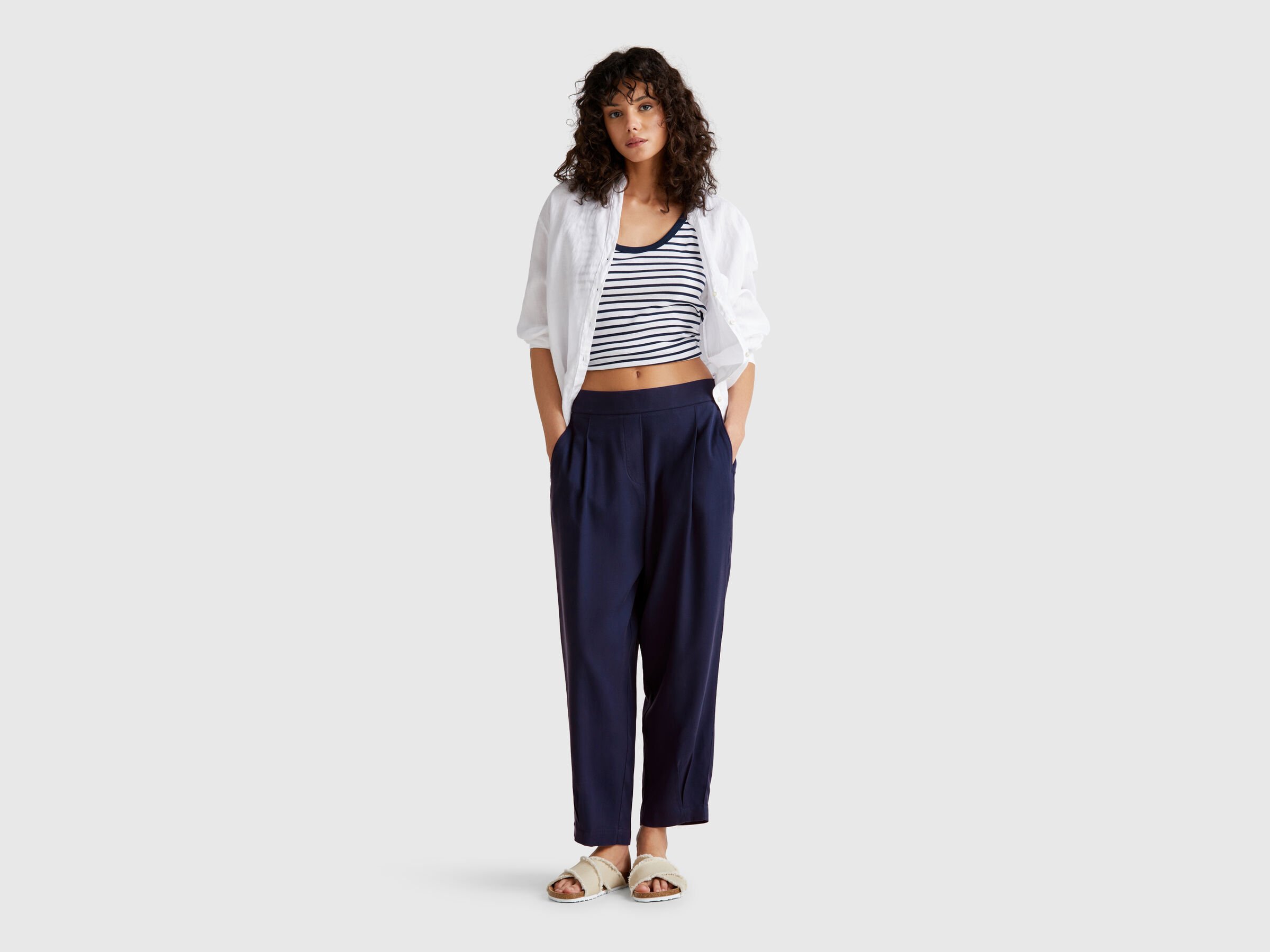 Pantalon fluide à plis – Image 5