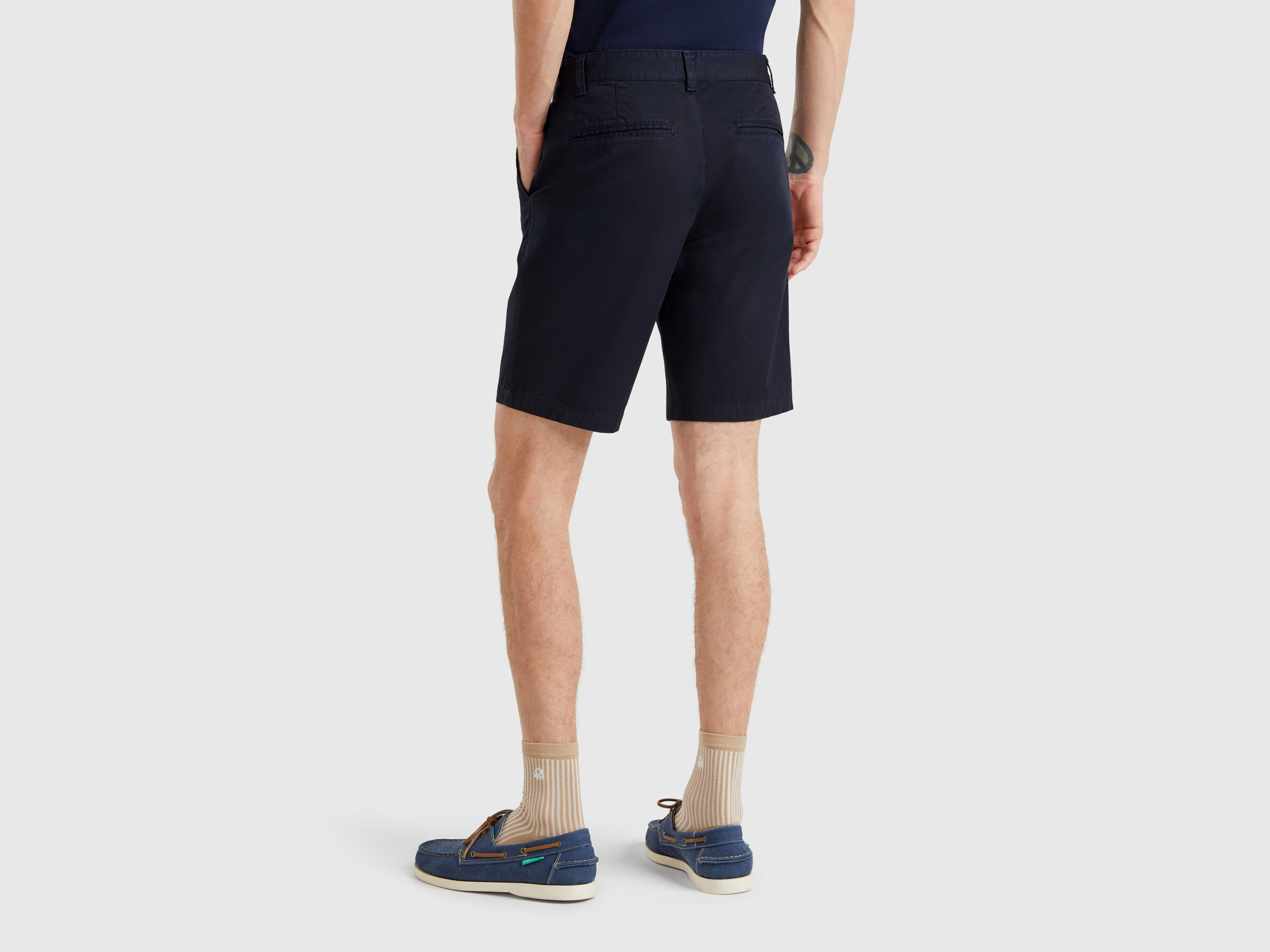 Bermuda chino en coton stretch – Image 2