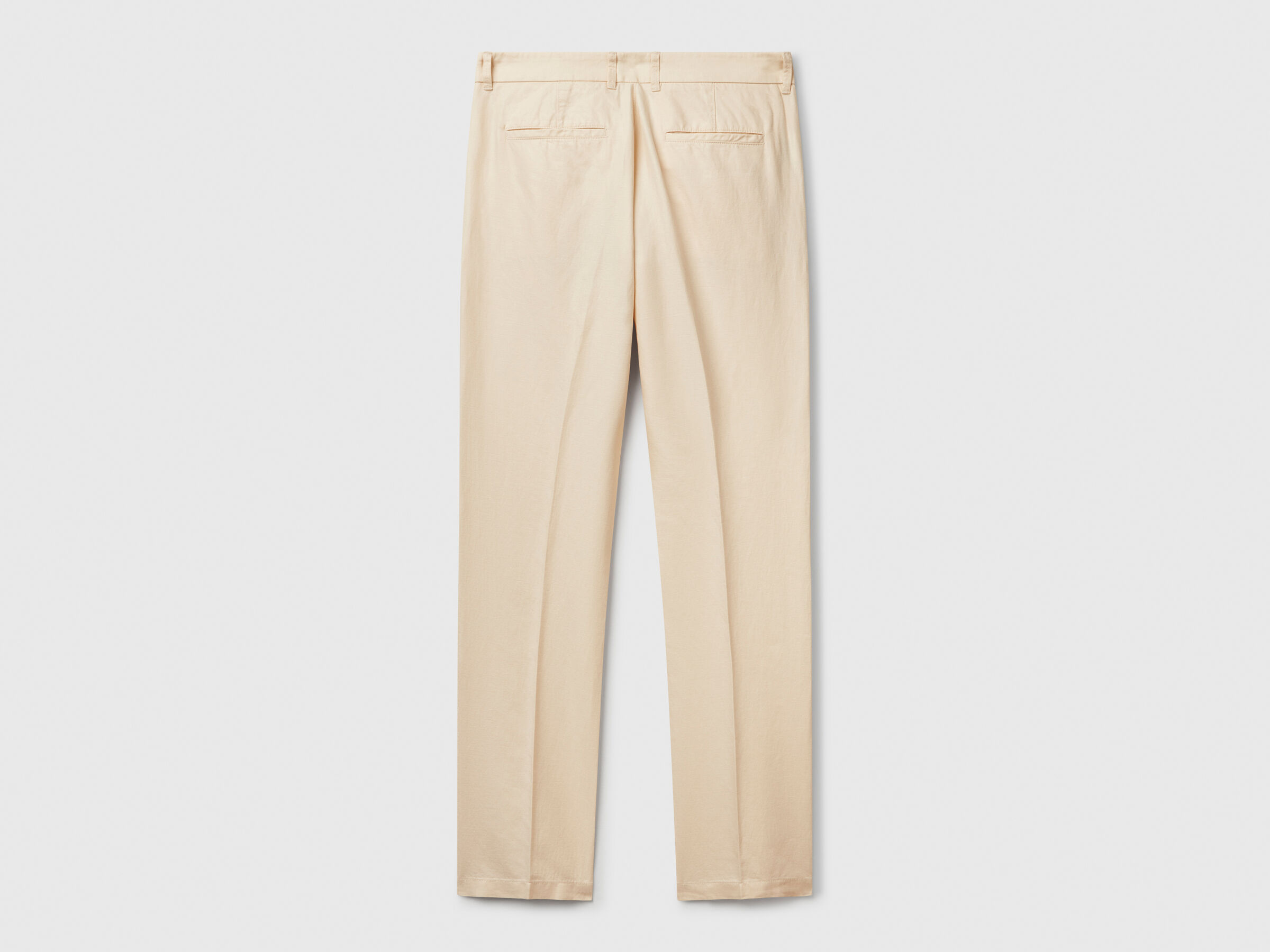 Chino coupe slim en lin mélangé – Image 4