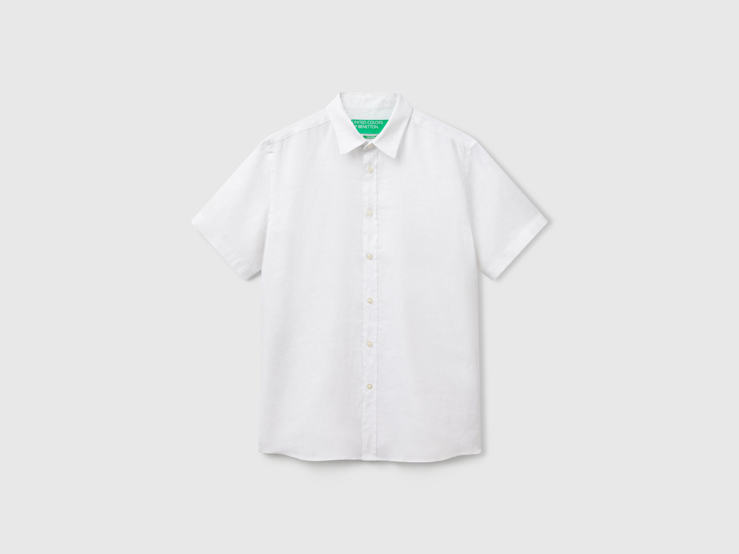 Chemise à manches courtes en pur lin – Image 3