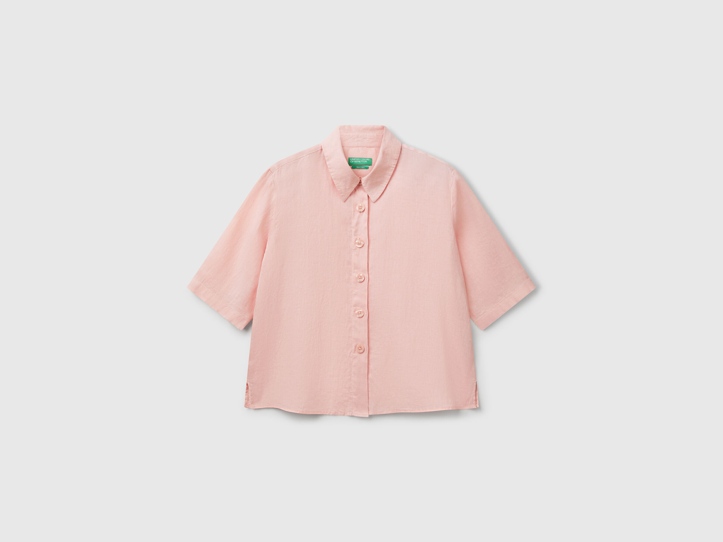 Chemise courte en pur lin – Image 3