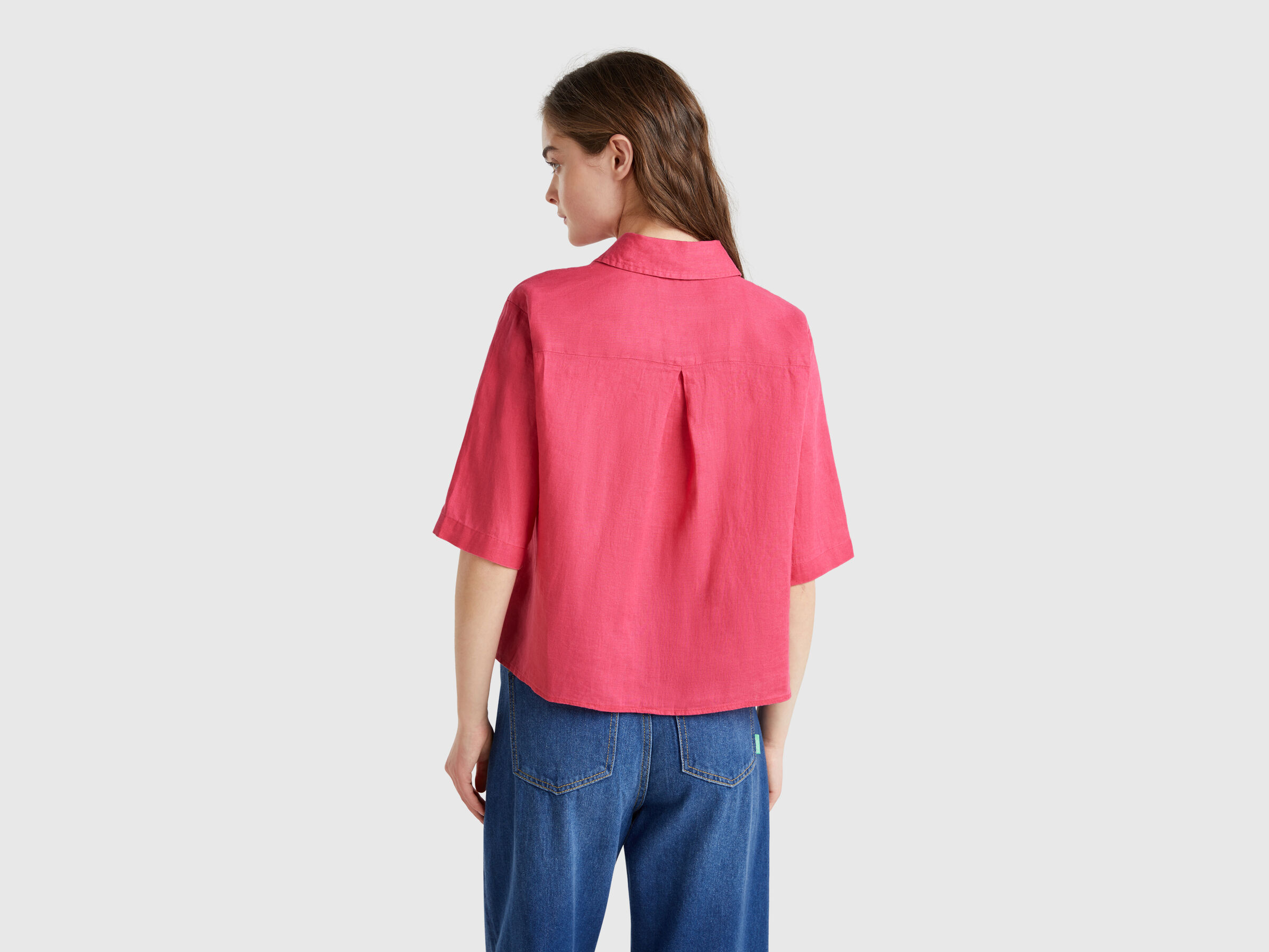 Chemise courte en pur lin – Image 2