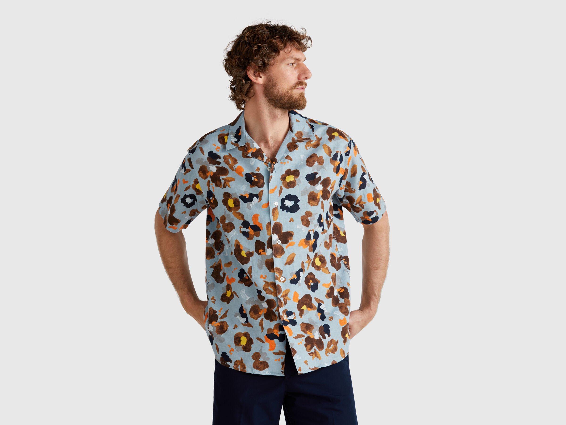 Chemise à imprimé fleuri Chemise à imprimé fleuri