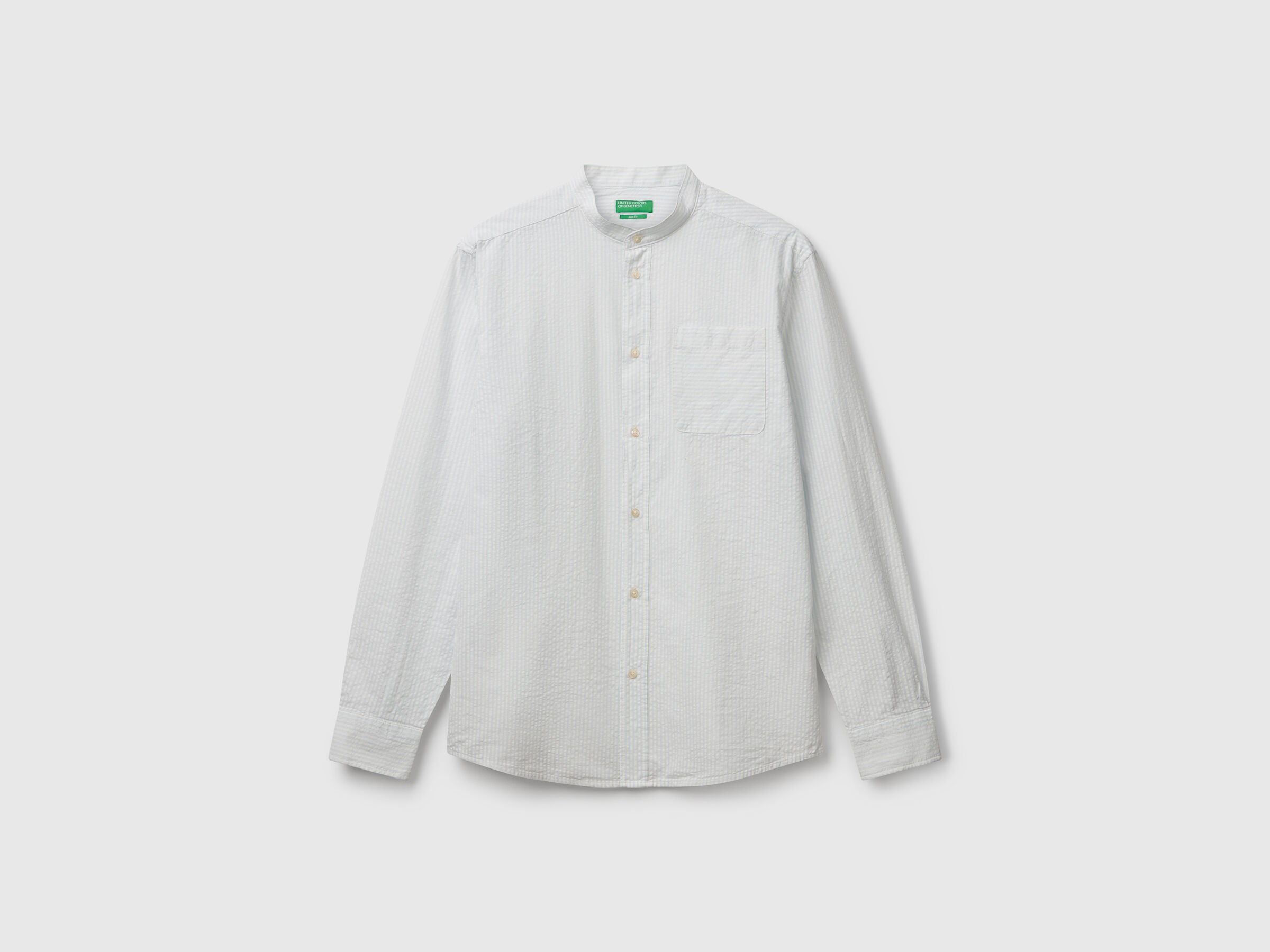 Chemise coréenne rayée – Image 3