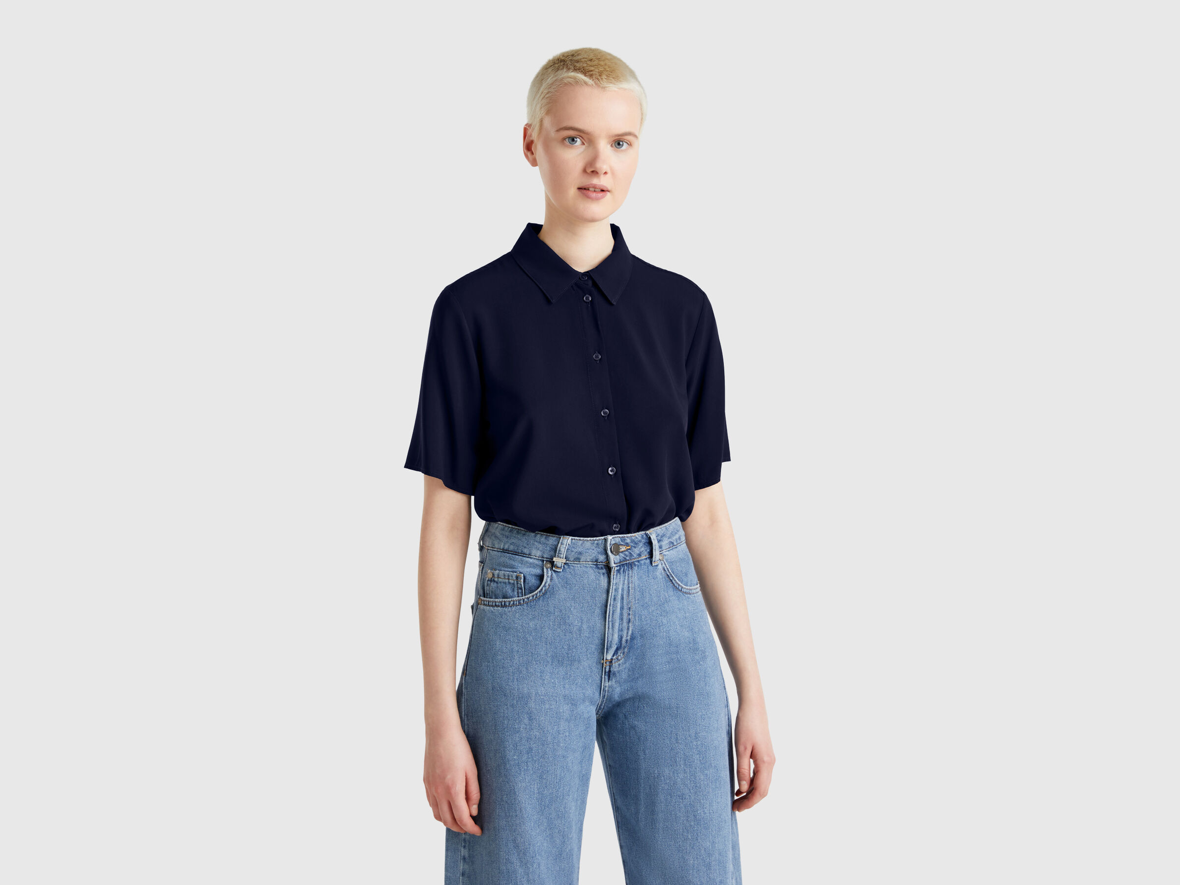 Chemise manches 3/4 en viscose – Image 5