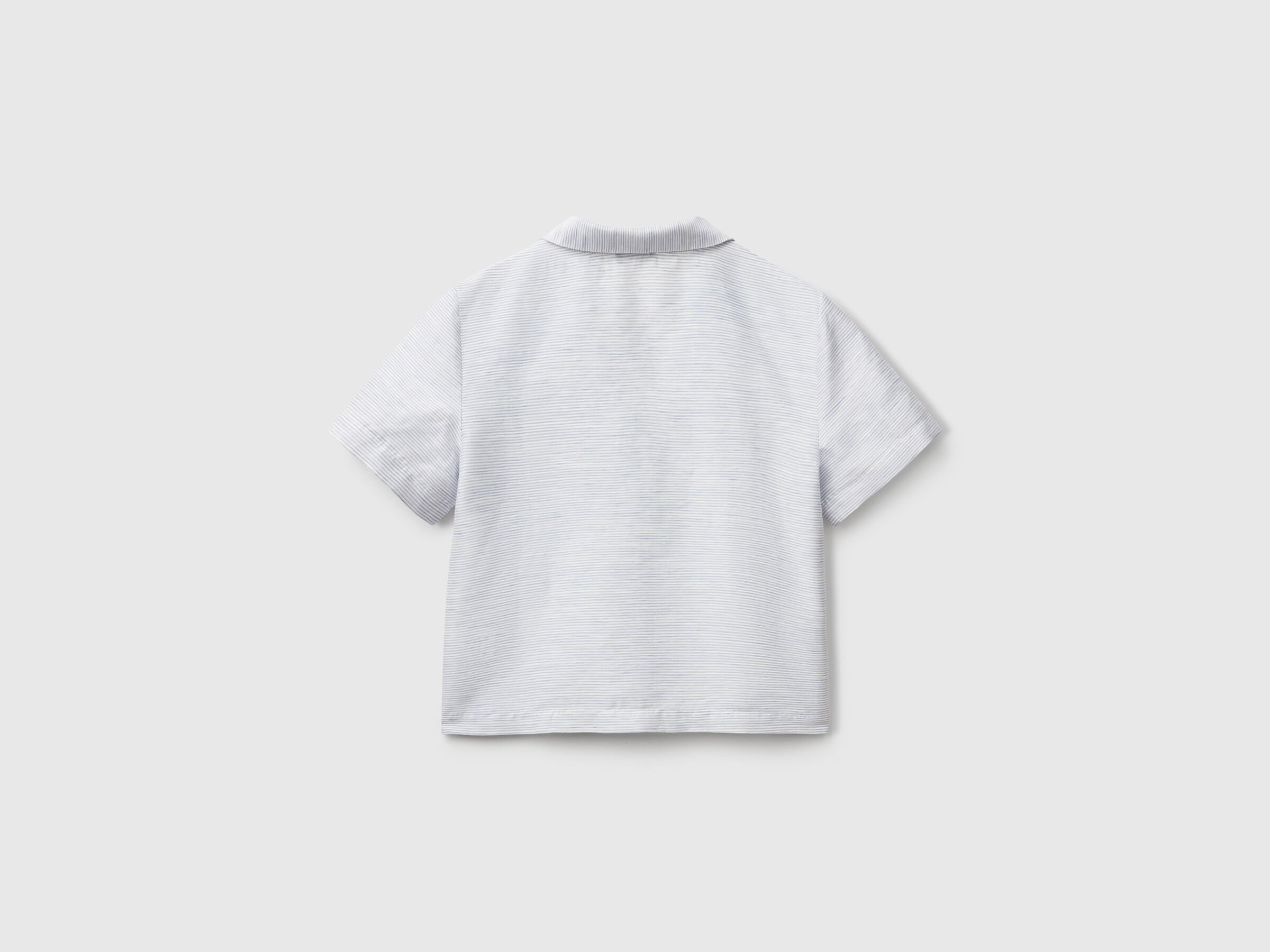 Chemise rayée en lin mélangé – Image 4