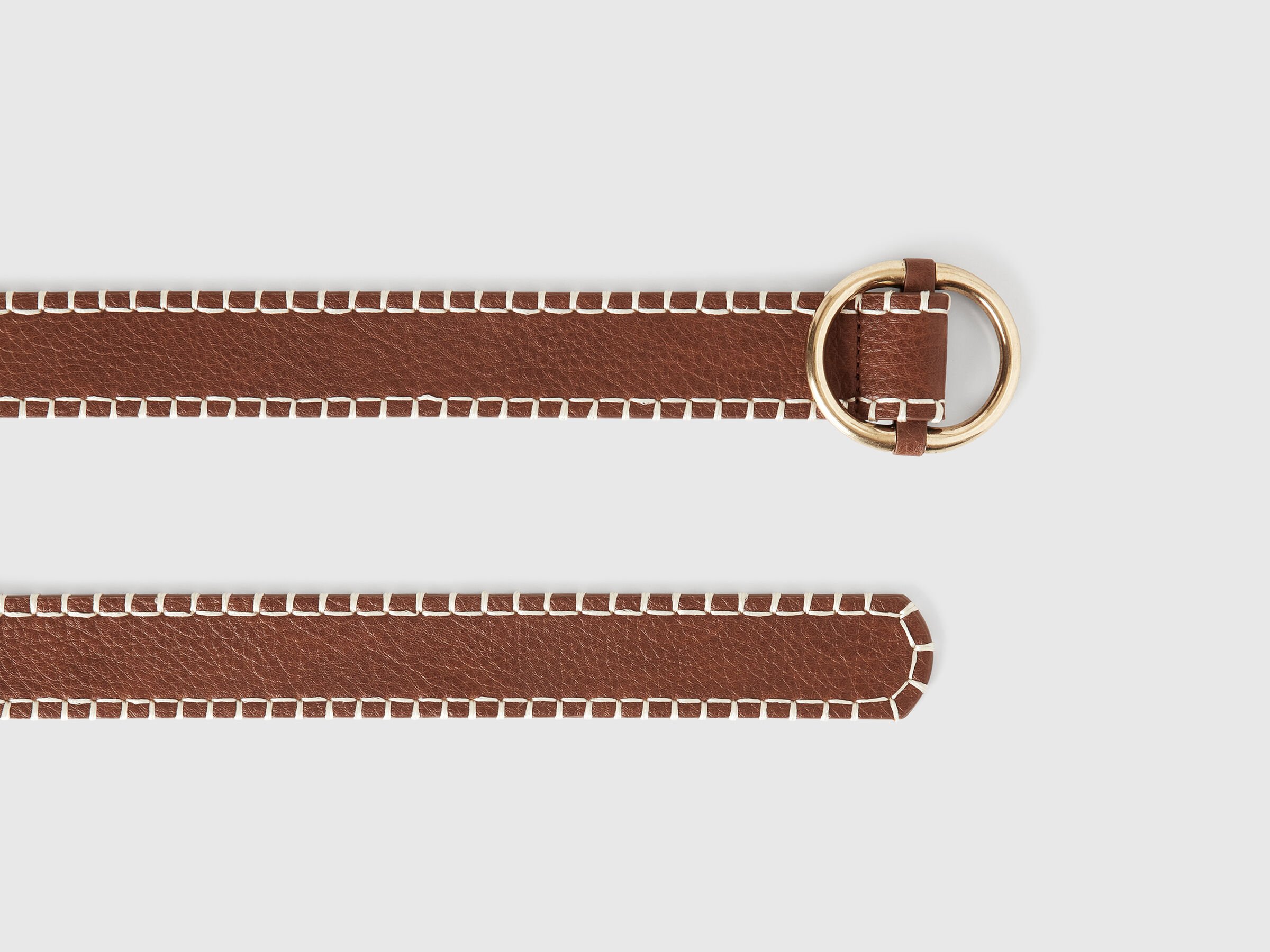 Ceinture fine en tissu enduit – Image 2