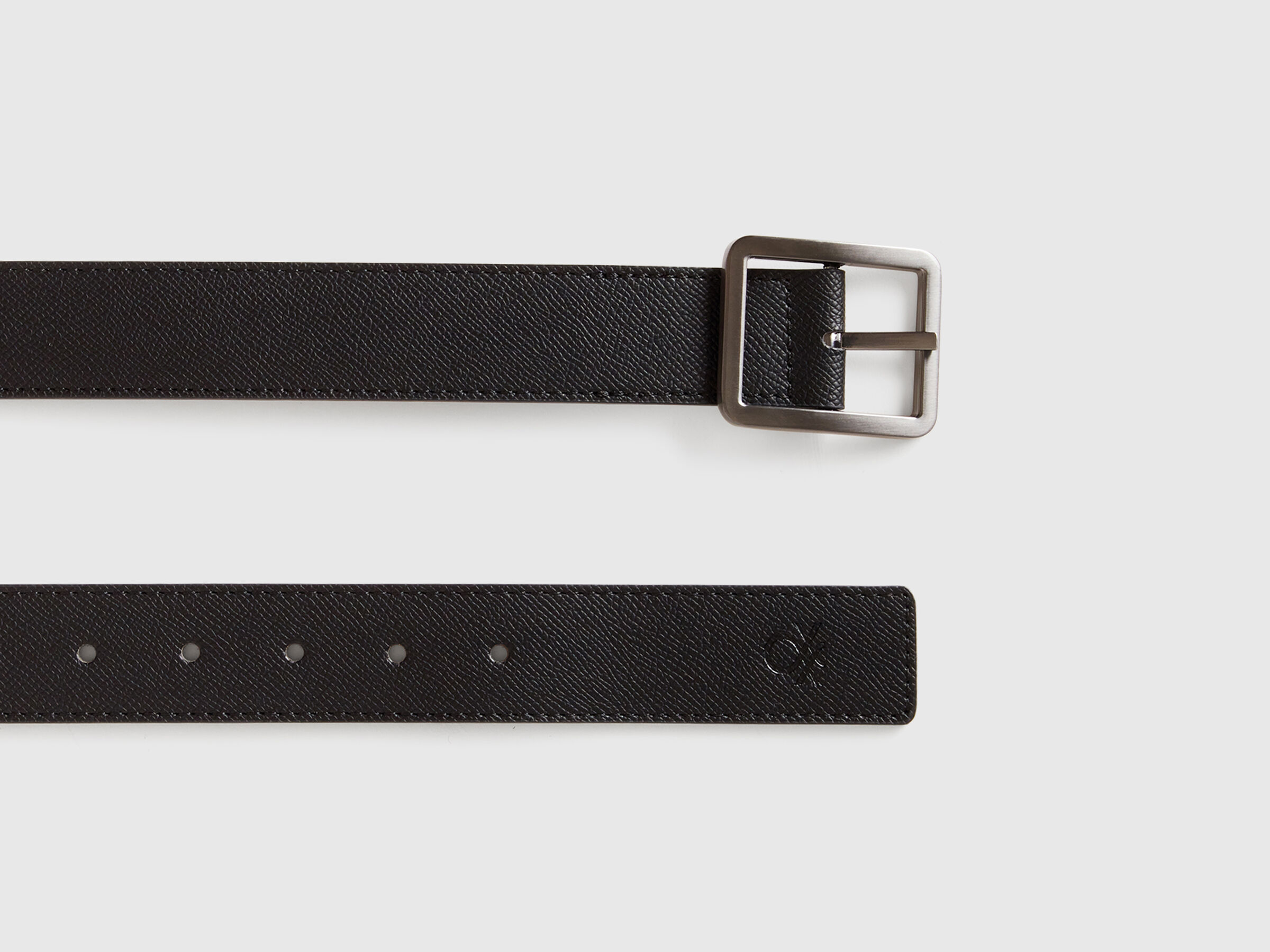 Ceinture réversible en tissu enduit – Image 3