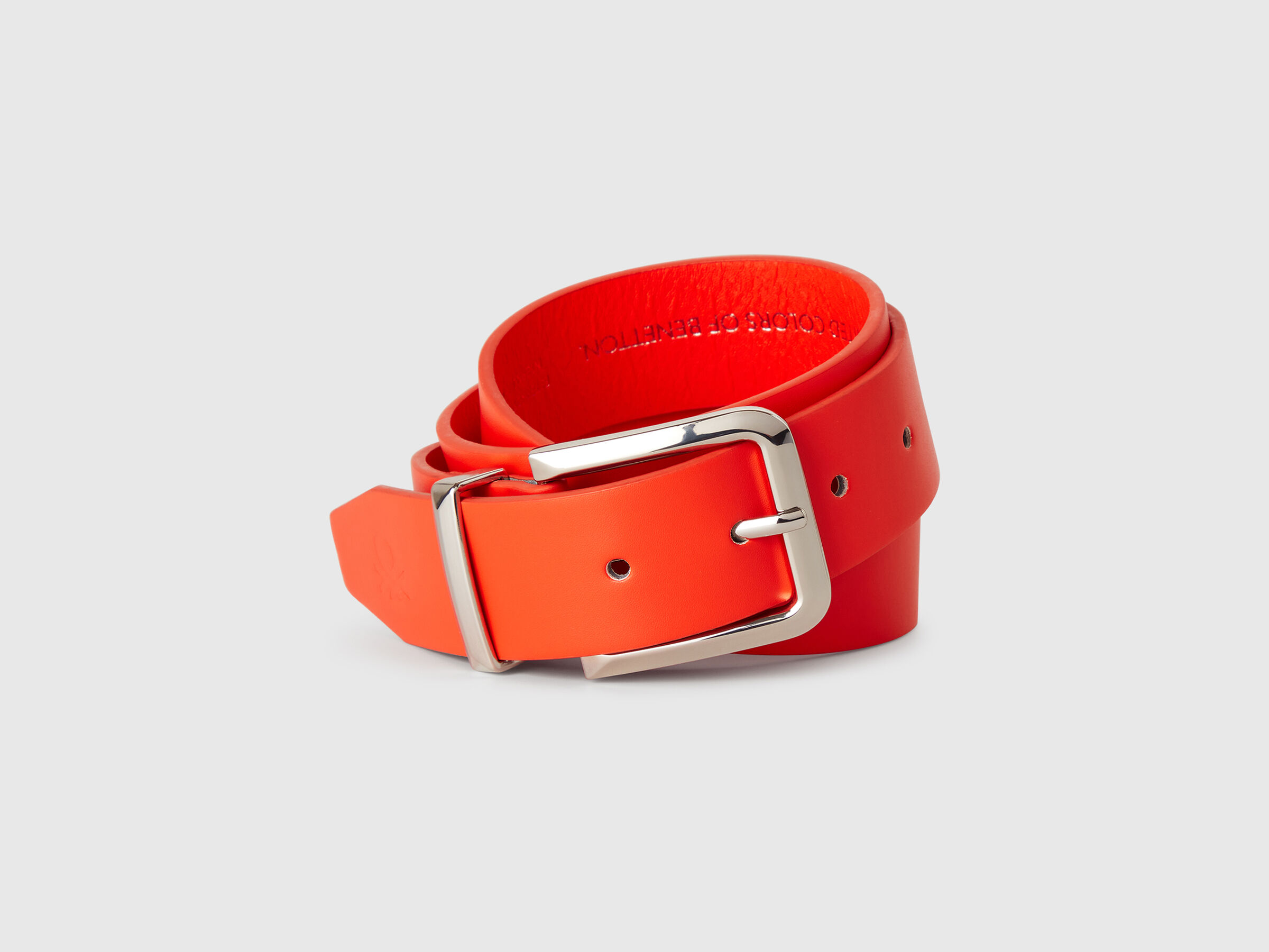 Ceinture corail en tissu enduit Ceinture corail en tissu enduit