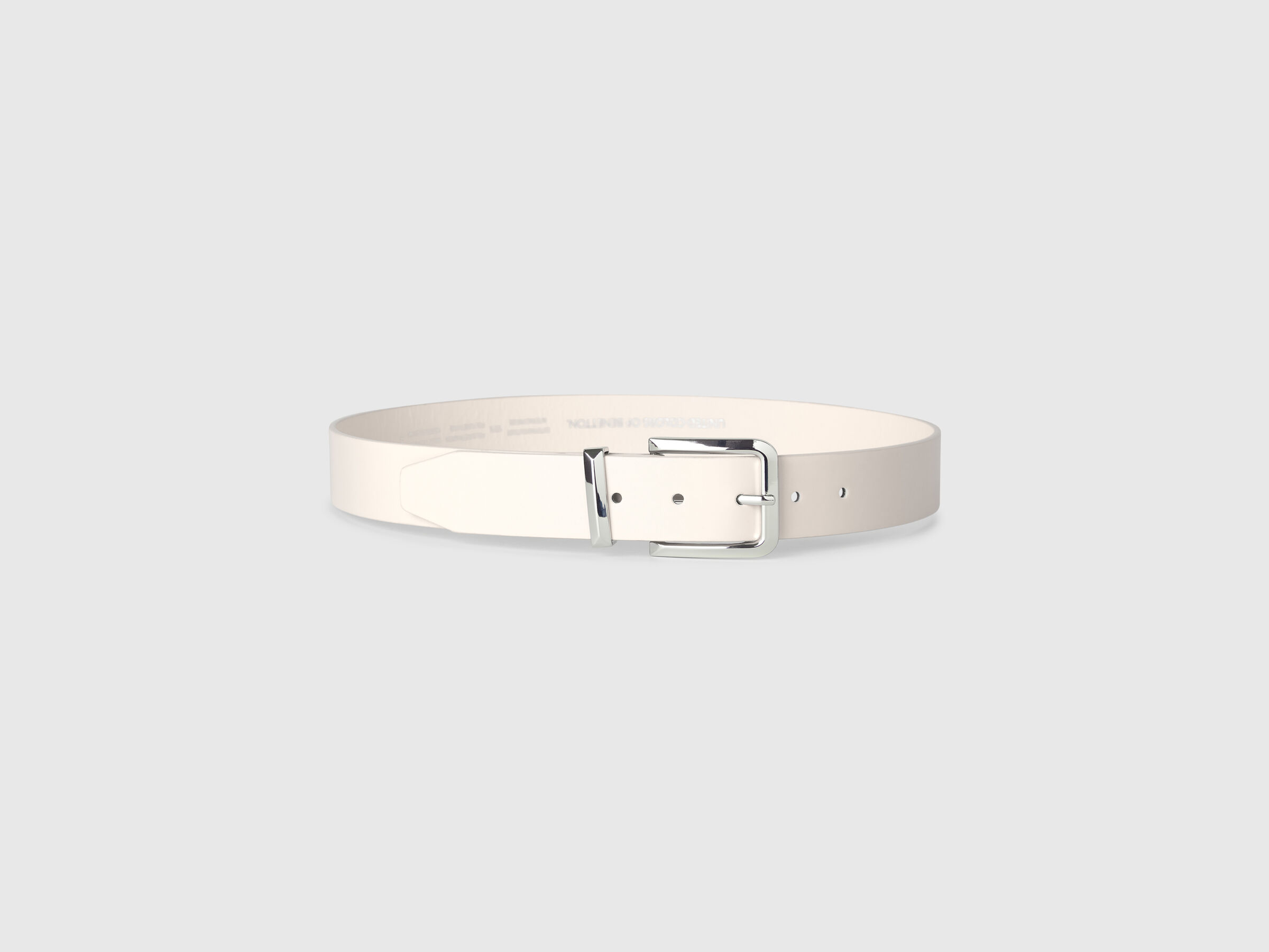 Ceinture beige en tissu enduit – Image 3