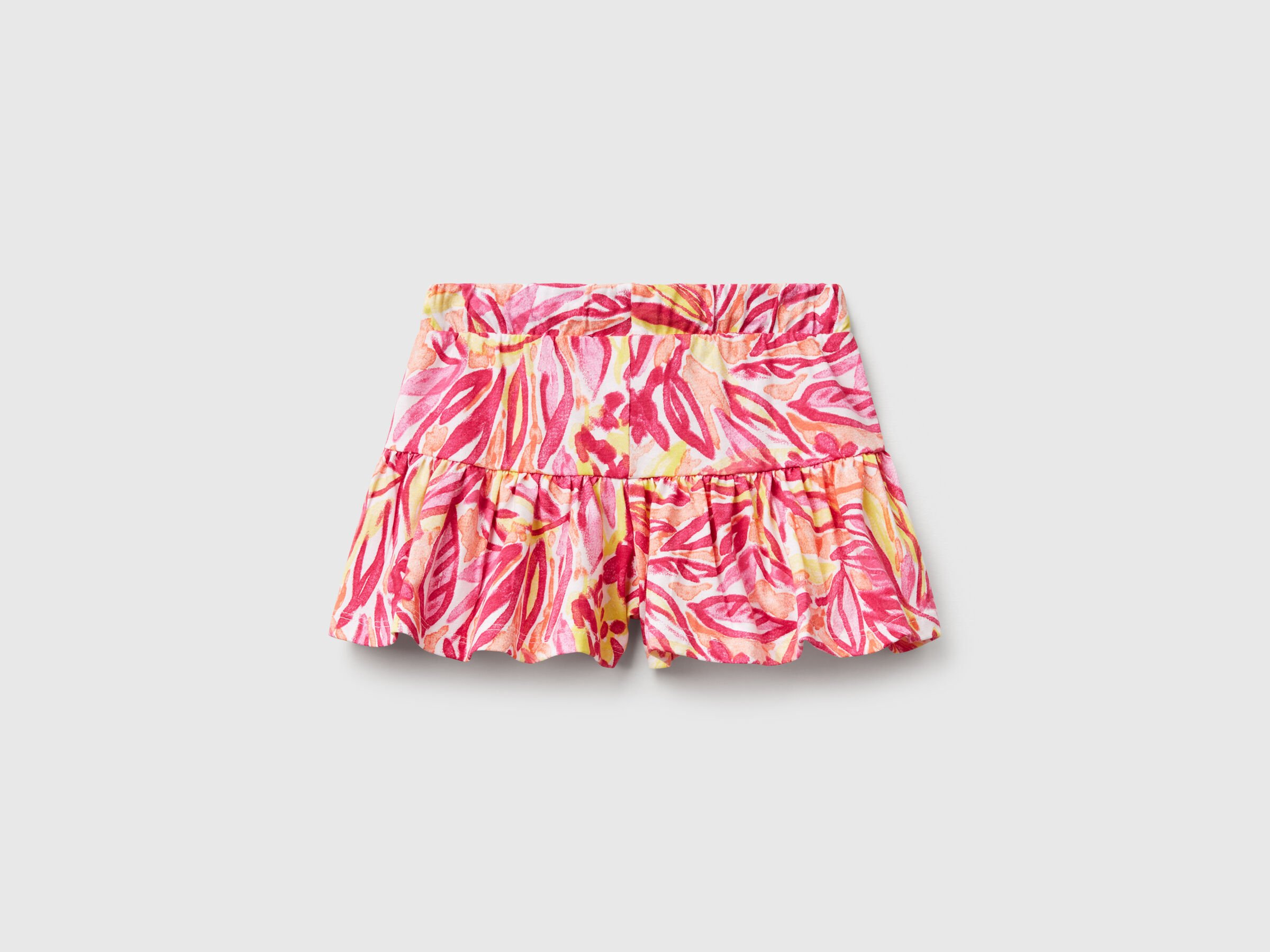 Short rose à imprimé tropical – Image 2