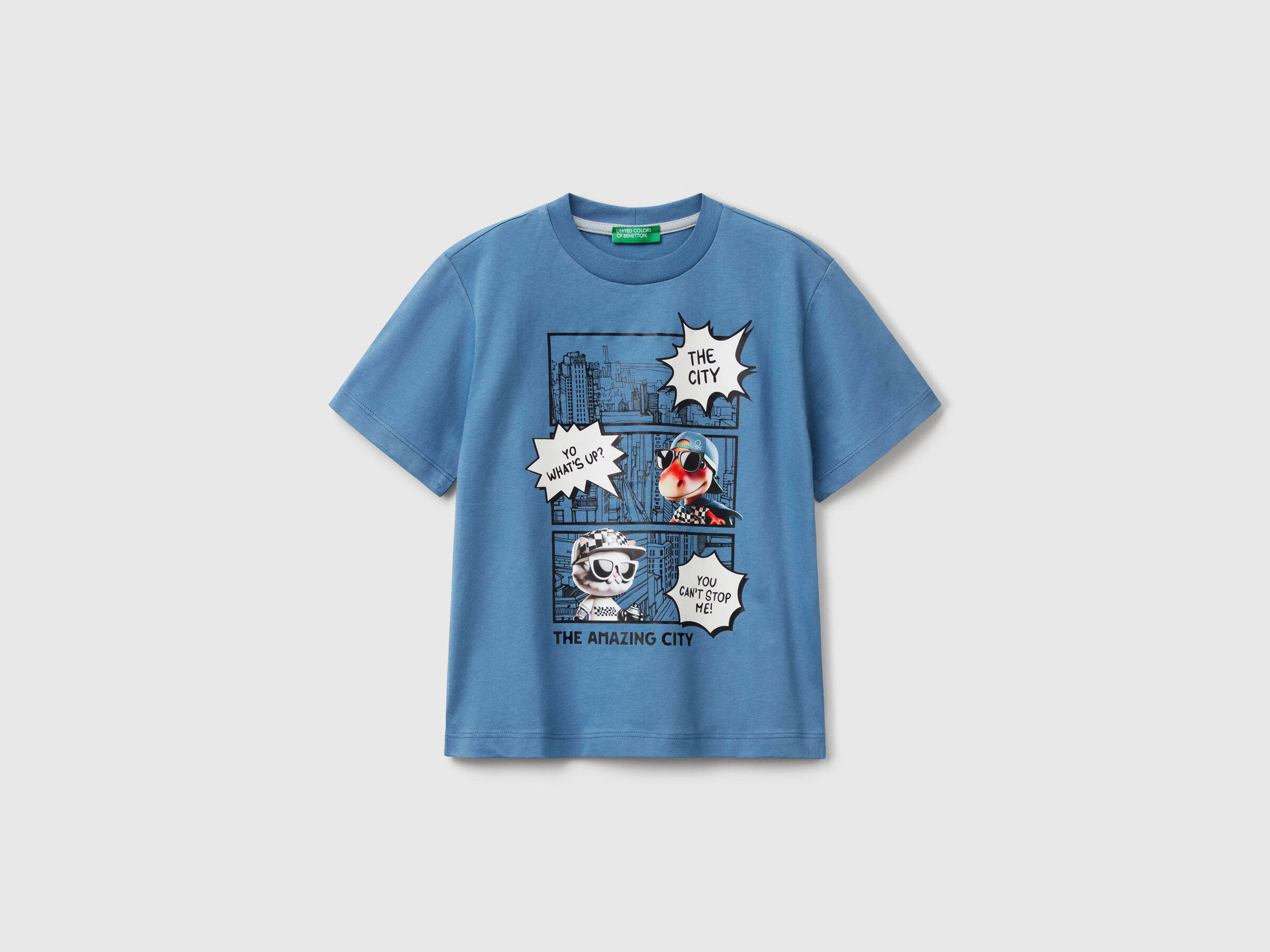 T-shirt à col ras du cou avec impression T-shirt à col ras du cou avec impression