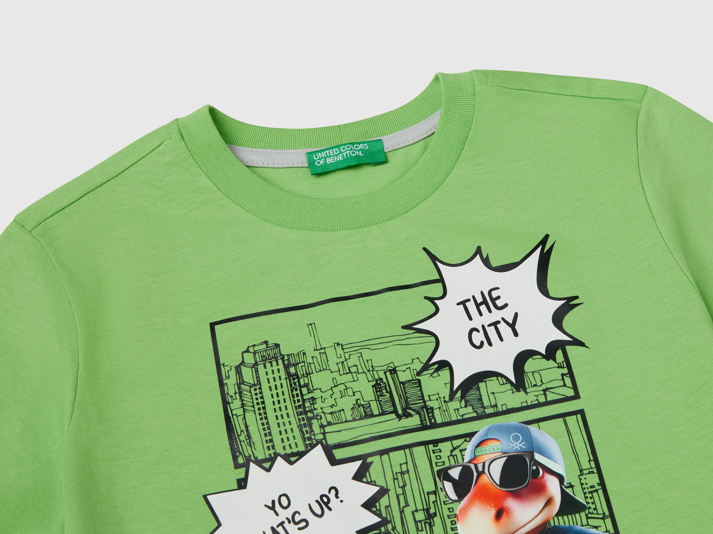 T-shirt à col ras du cou avec impression – Image 3