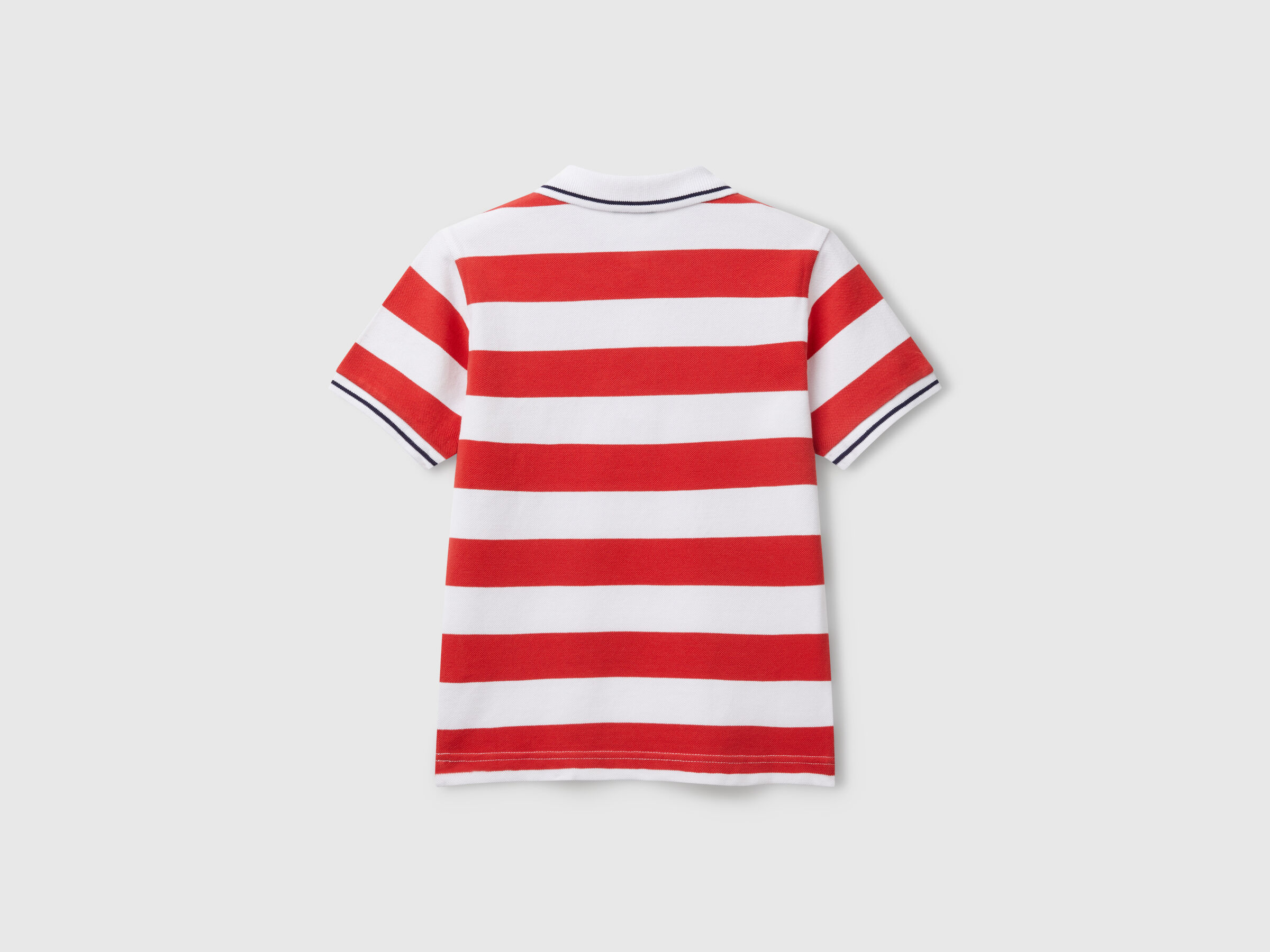 Polo rayé à manches courtes – Image 2