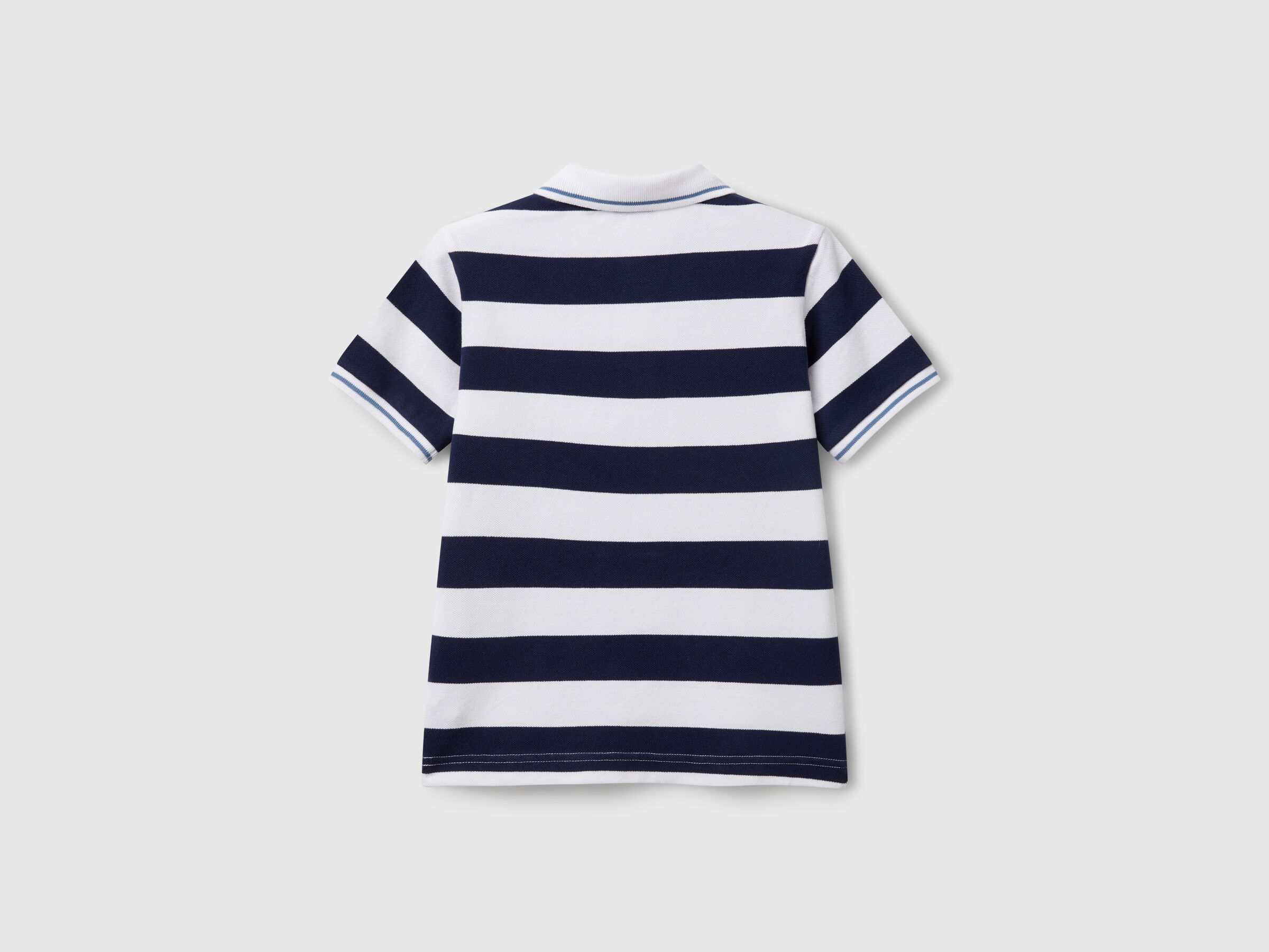 Polo rayé à manches courtes – Image 2