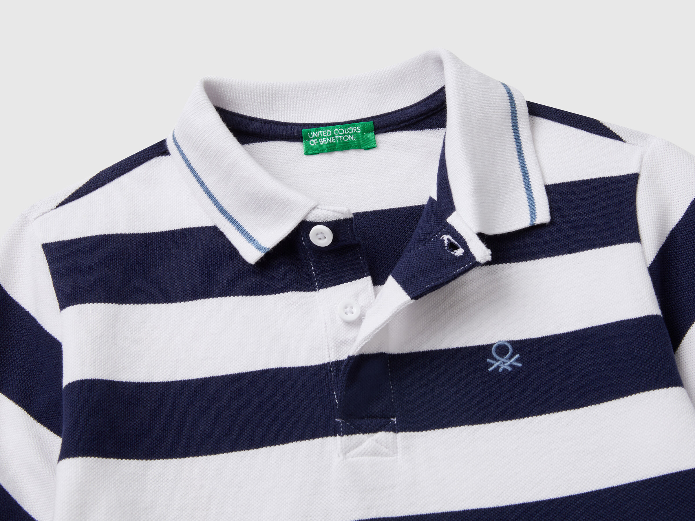 Polo rayé à manches courtes – Image 3