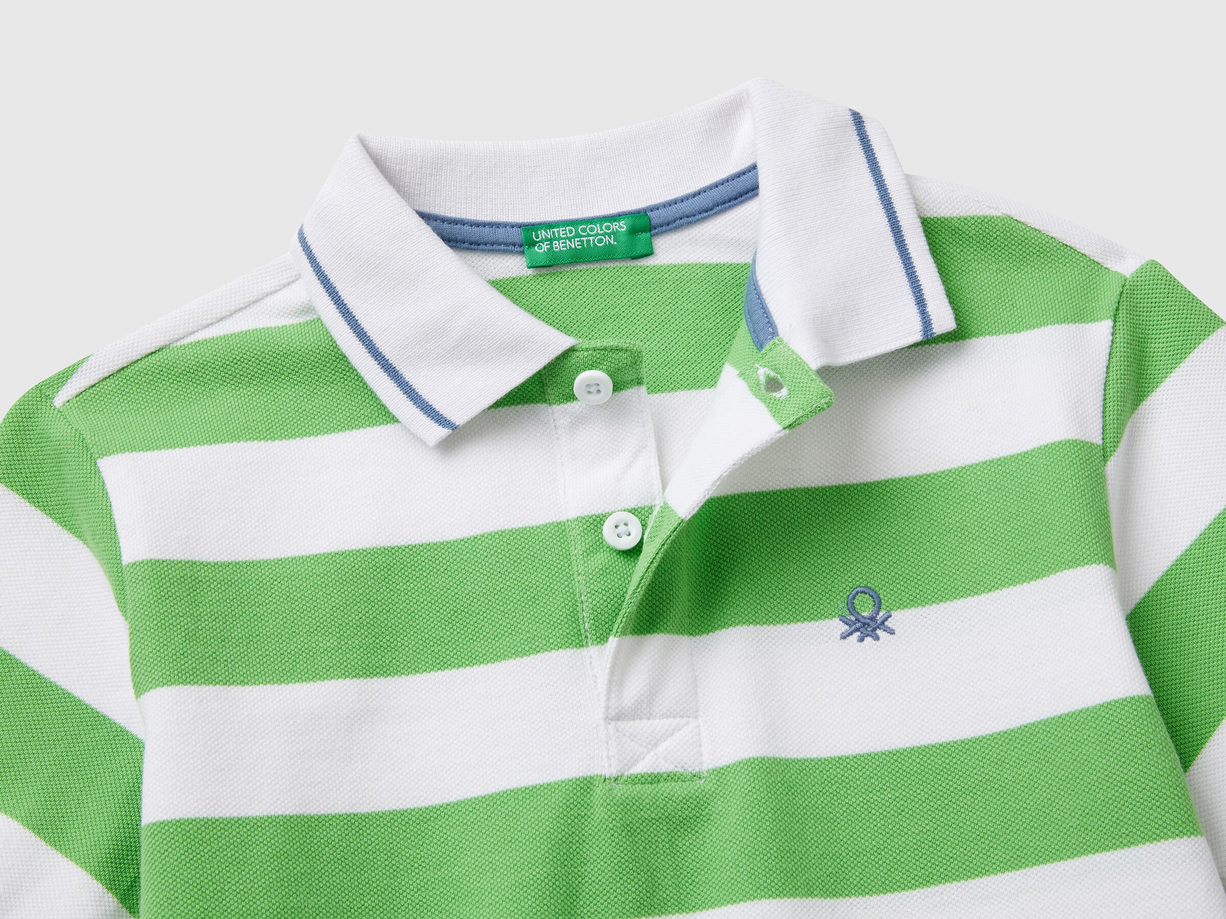 Polo rayé à manches courtes – Image 3