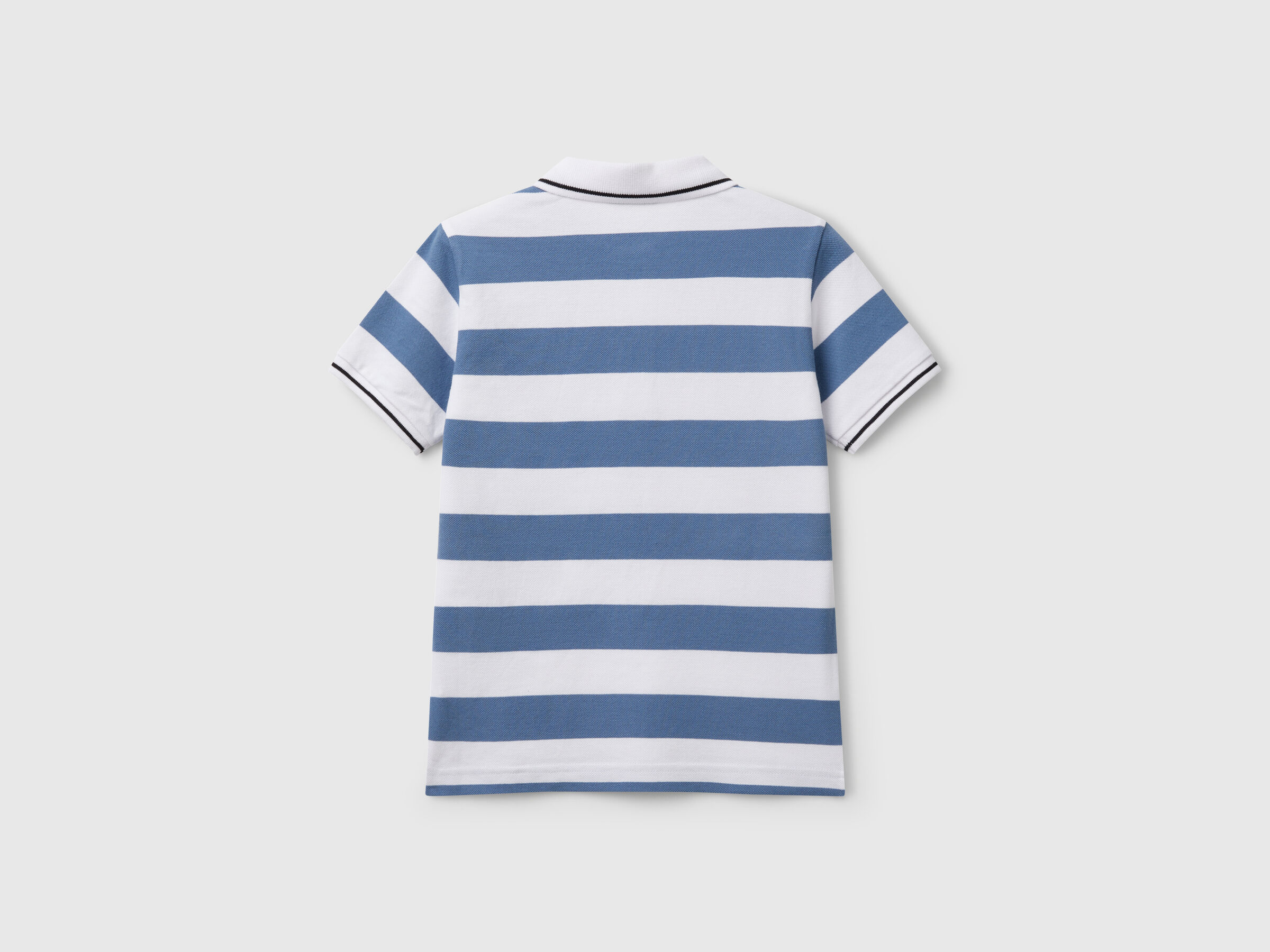 Polo rayé à manches courtes – Image 2