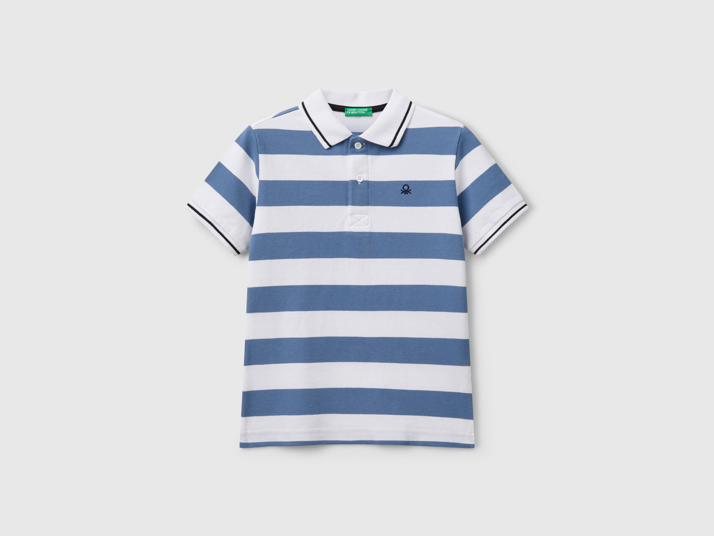 Polo rayé à manches courtes Polo rayé à manches courtes