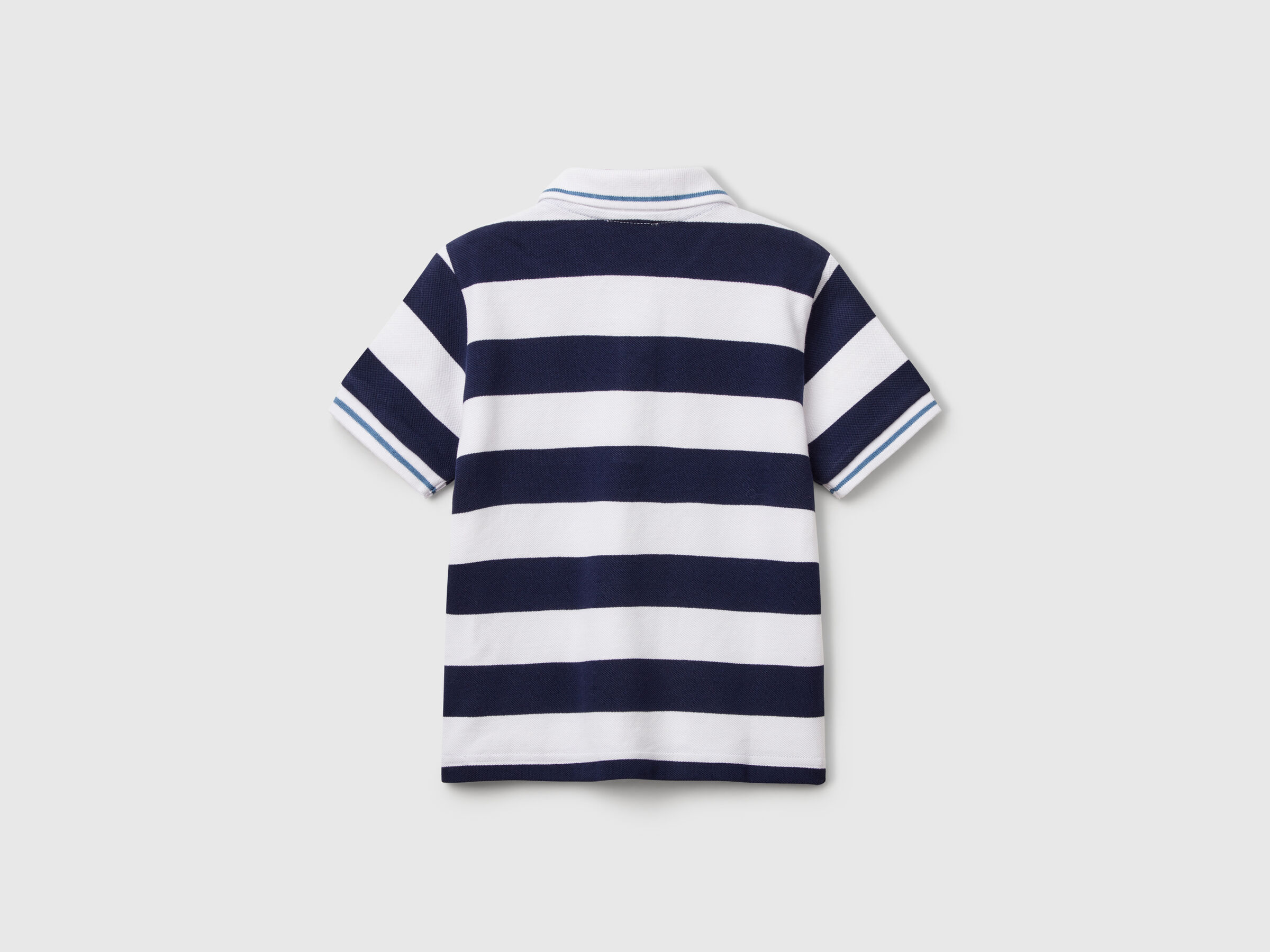 Polo rayé à manches courtes – Image 2