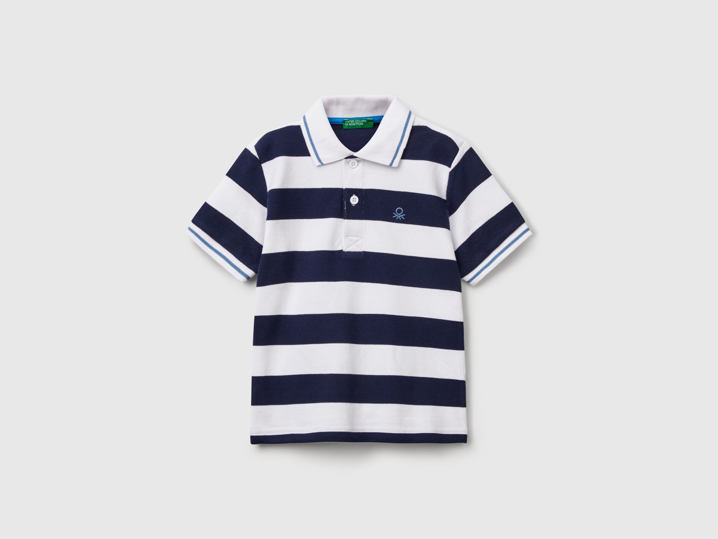 Polo rayé à manches courtes Polo rayé à manches courtes