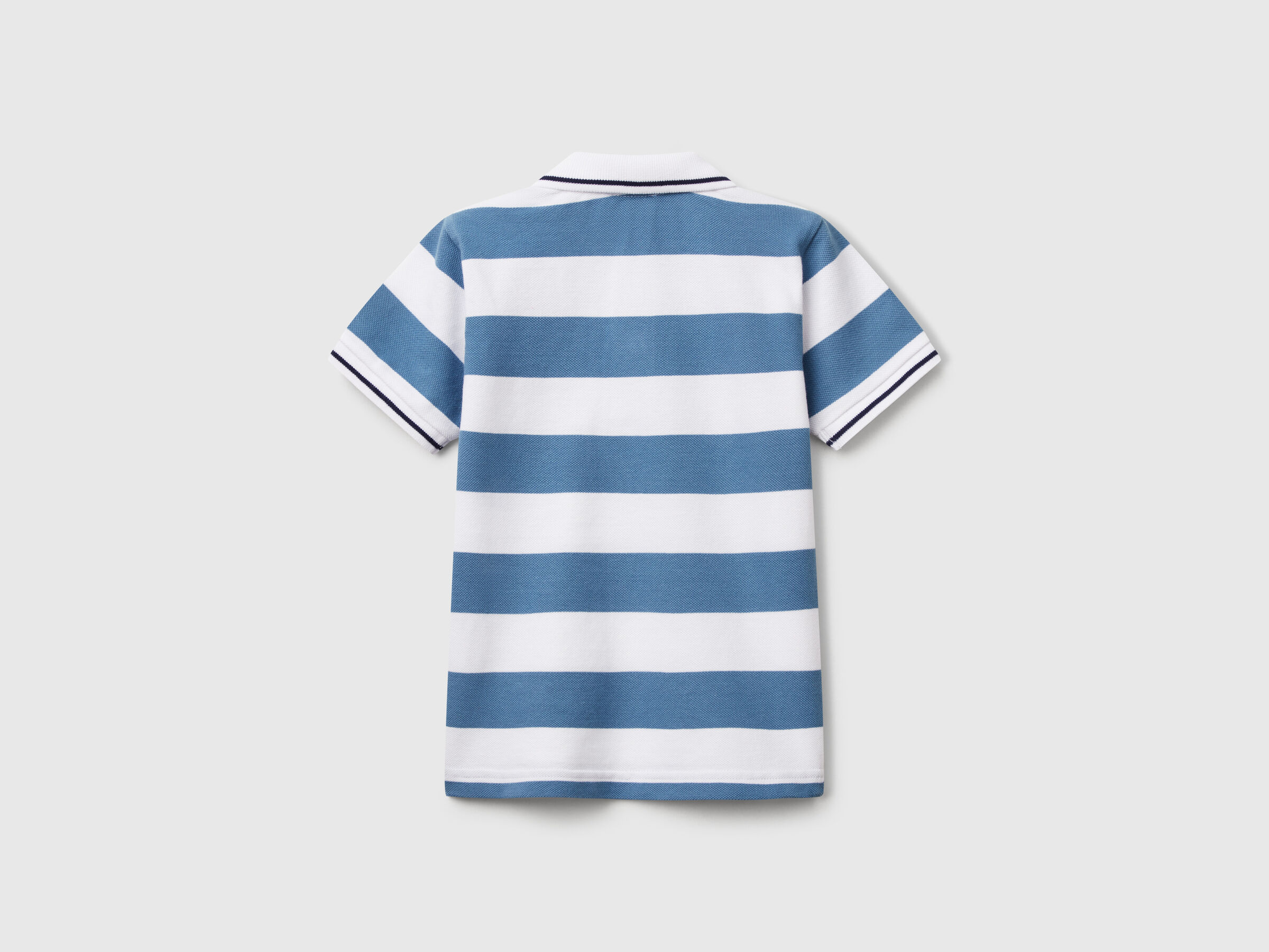 Polo rayé à manches courtes – Image 2