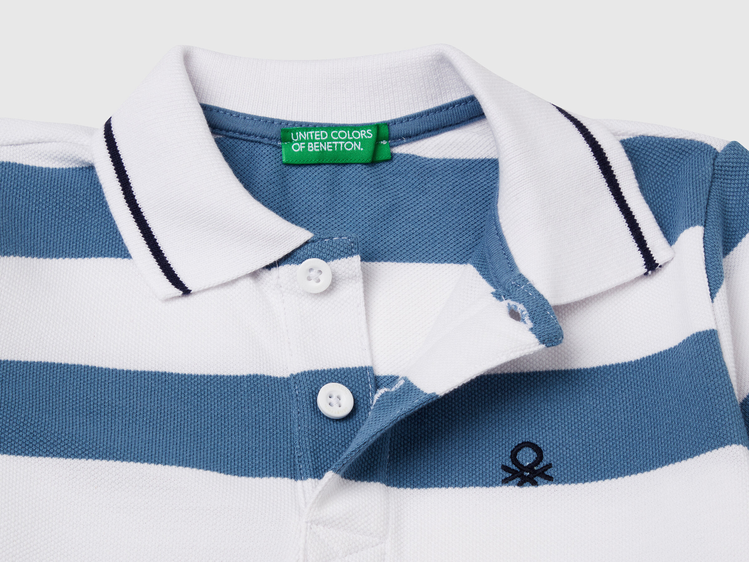 Polo rayé à manches courtes – Image 3