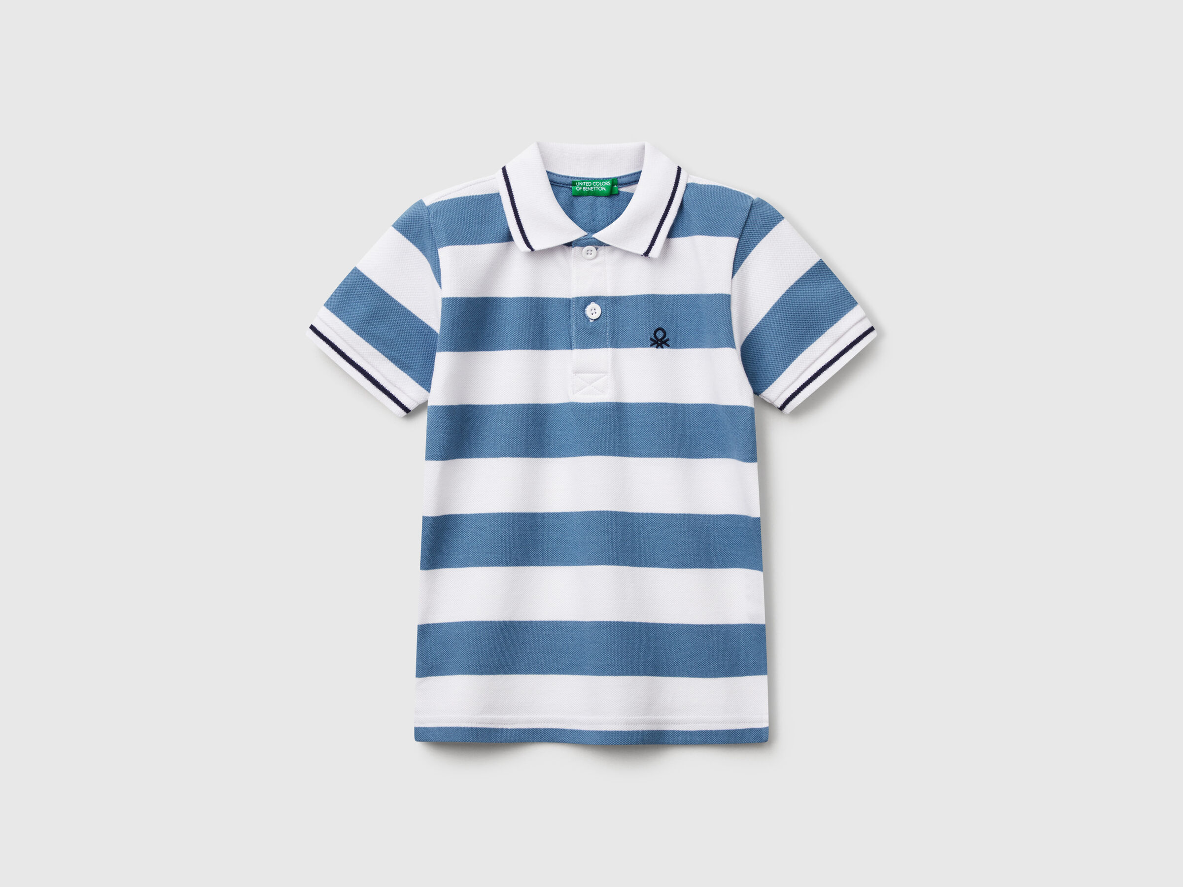 Polo rayé à manches courtes Polo rayé à manches courtes