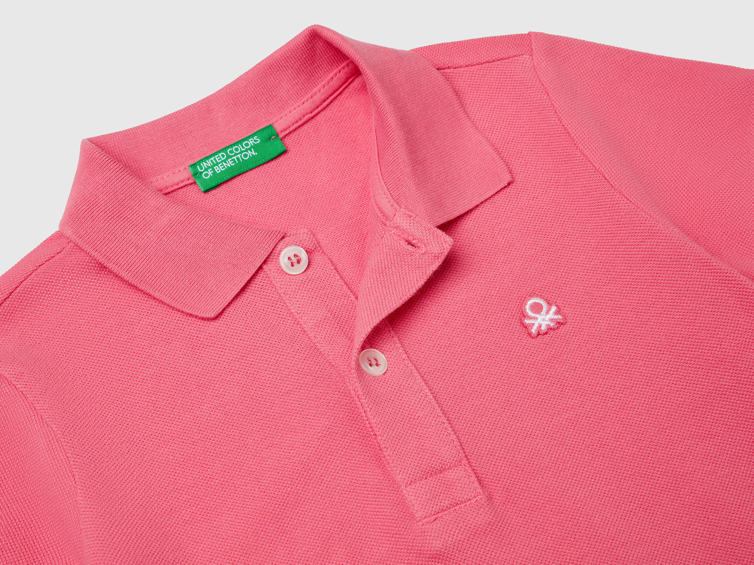 Polo à manches courtes en pur coton – Image 3