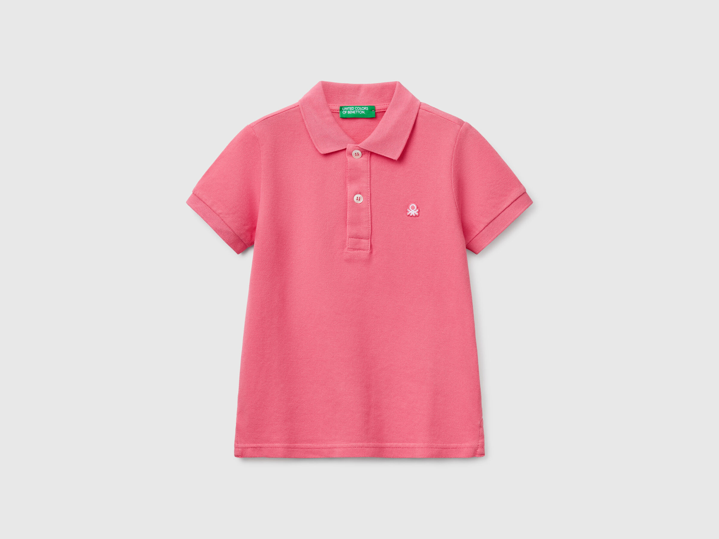 Polo à manches courtes en pur coton Polo à manches courtes en pur coton