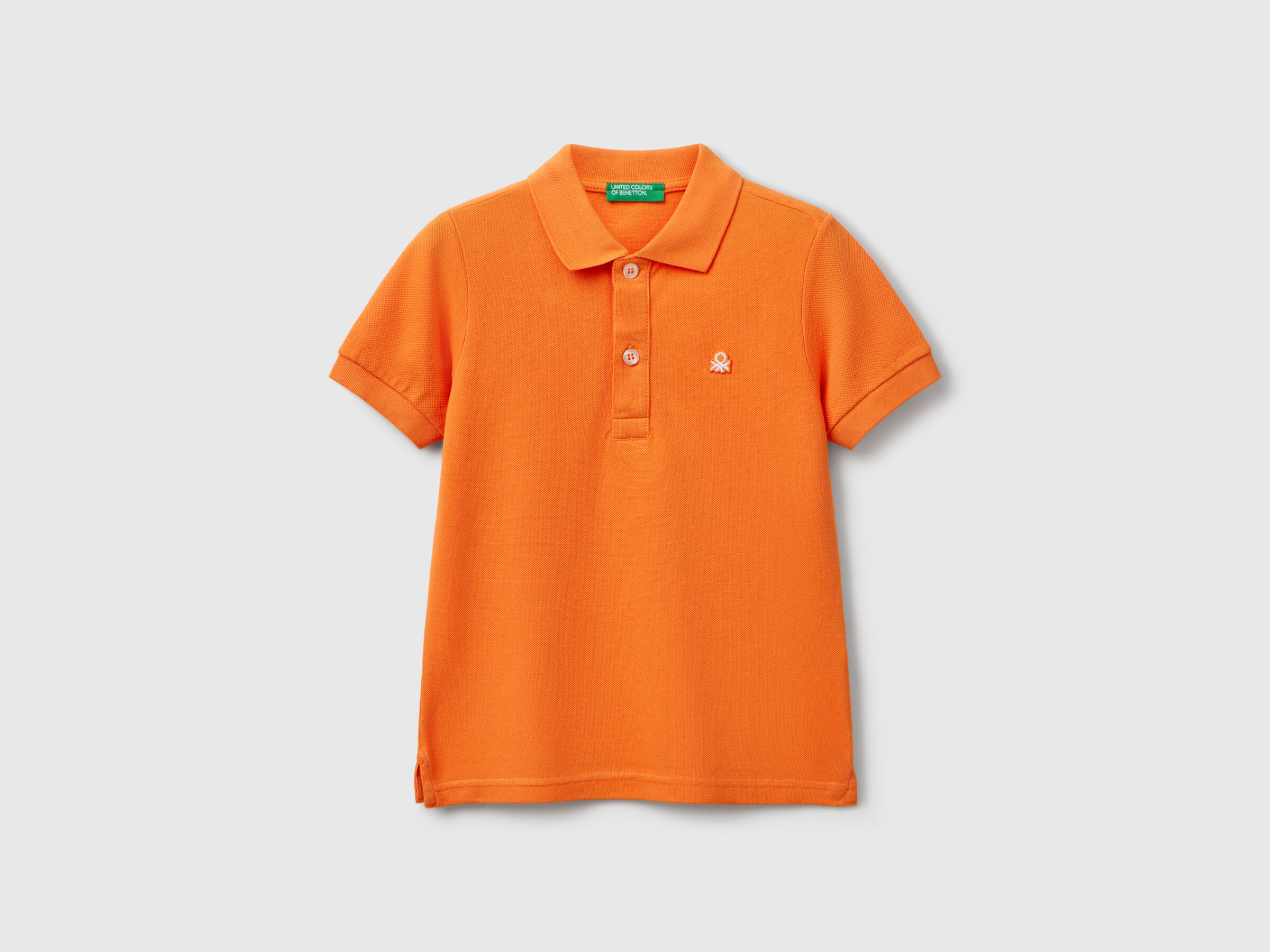 Polo à manches courtes en pur coton Polo à manches courtes en pur coton