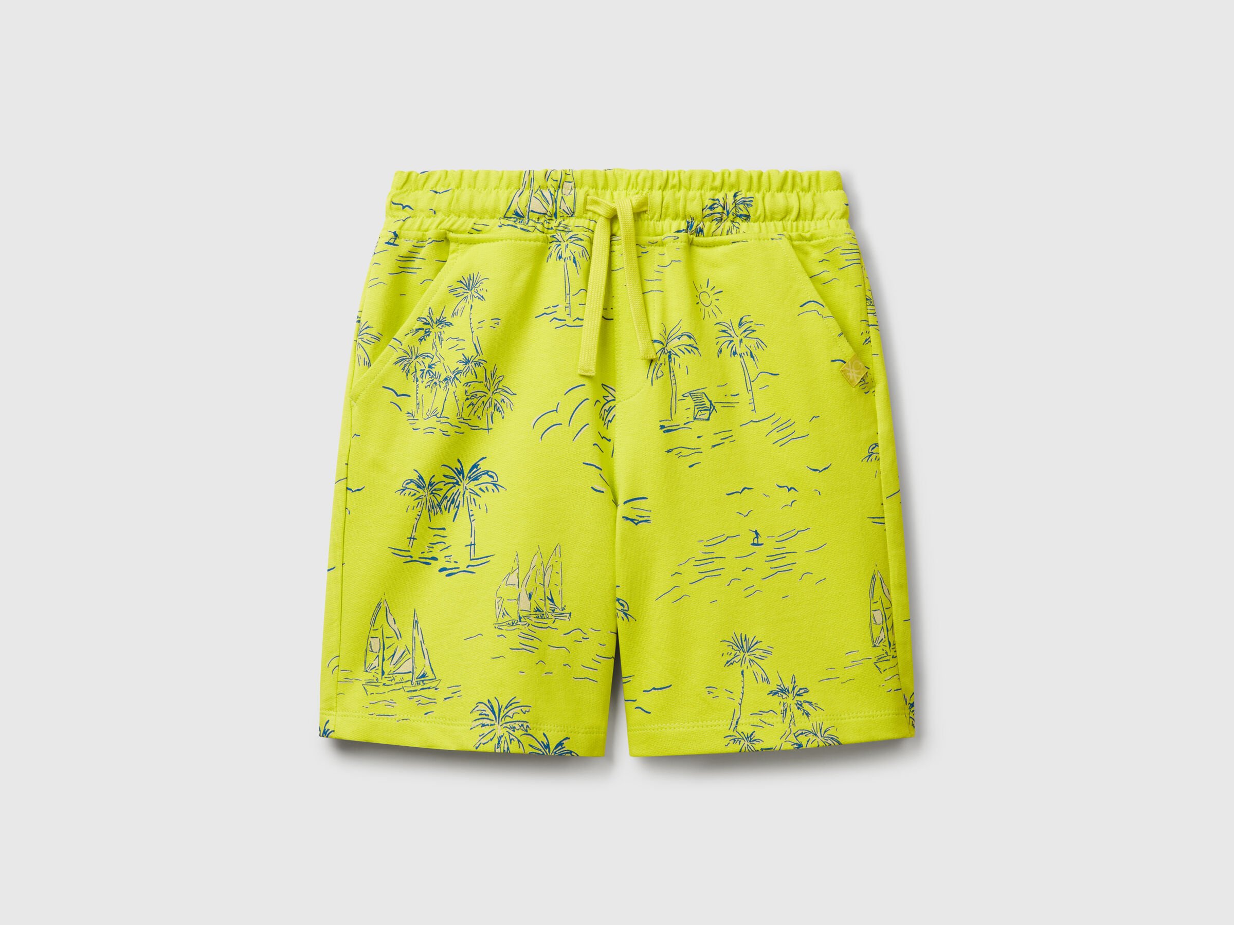 Bermuda à imprimé tropical Bermuda à imprimé tropical