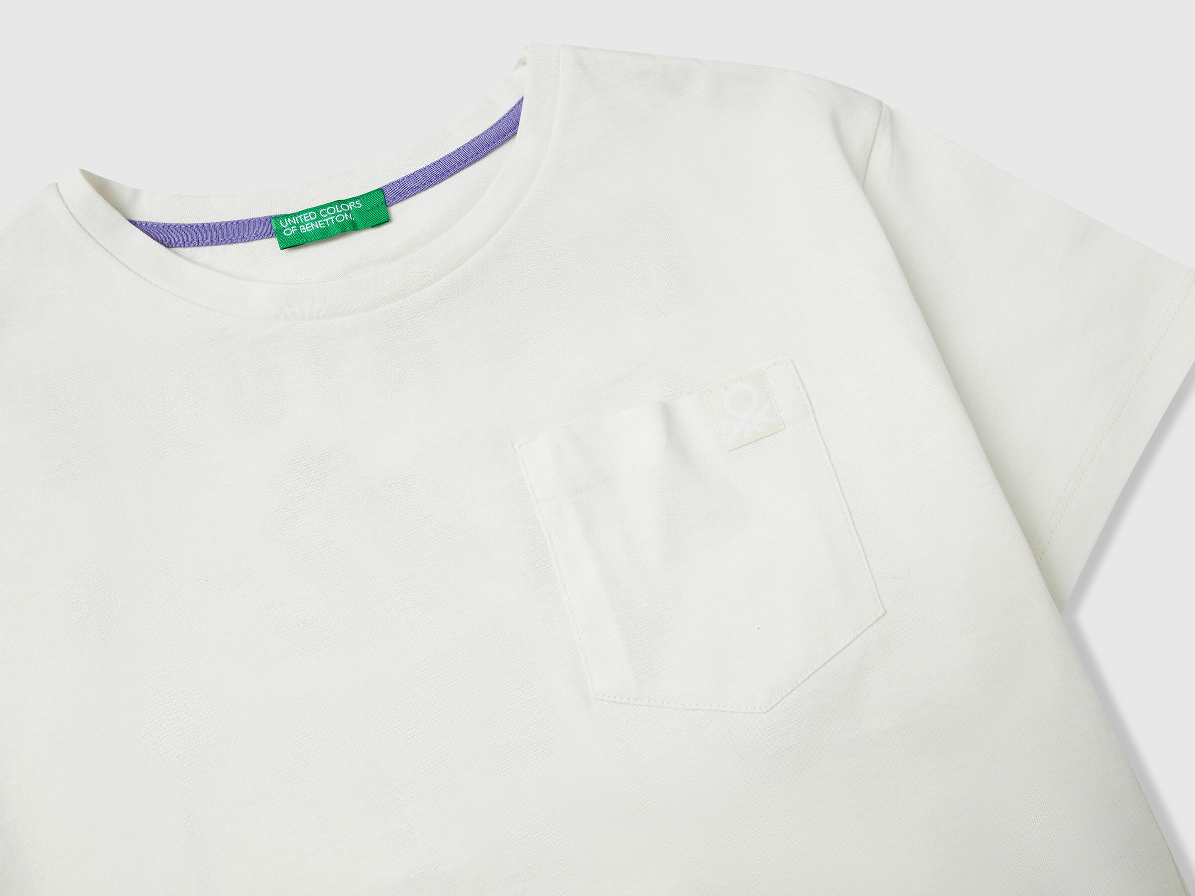 T-shirt coupe boxy avec imprimé au dos – Image 3