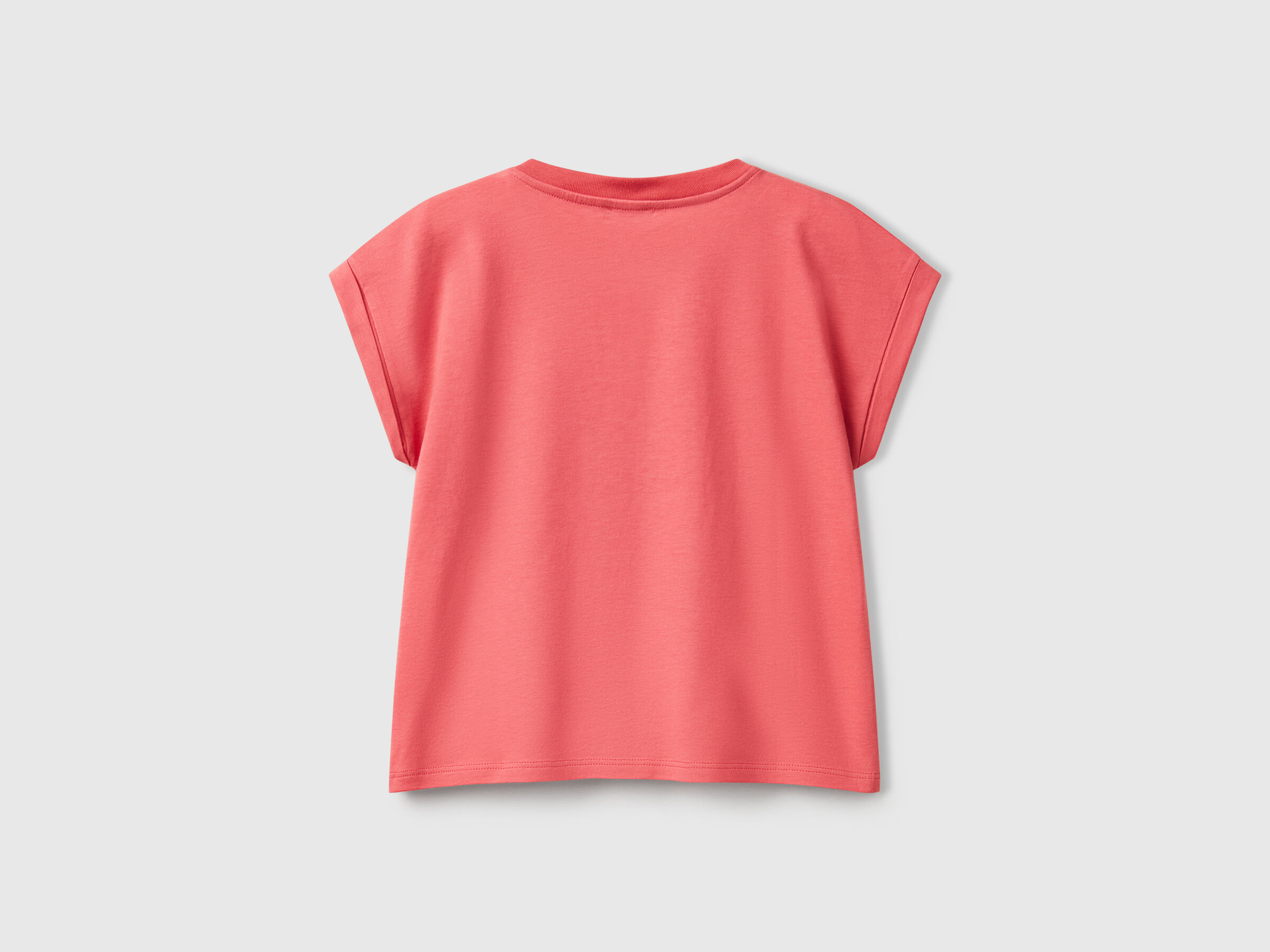 T-shirt coupe boxy avec imprimé et paillettes – Image 2